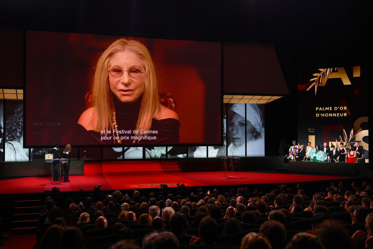 Barbra Streisand shares video message after cancelling her Cannes Film Festival appearance due to injury – UK Times