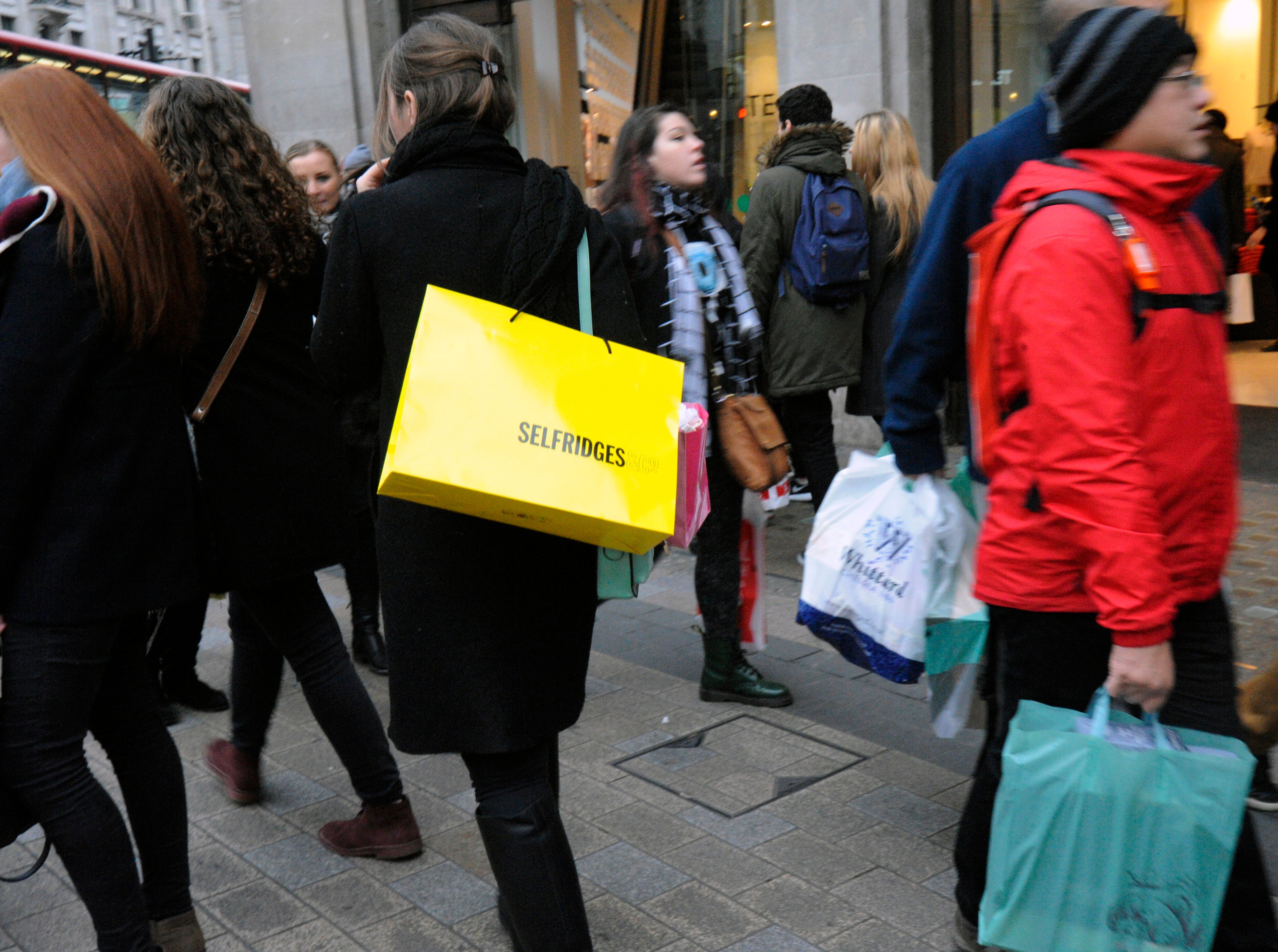 The retail sector is still facing pressure from higher business rates for many firms, increased labour costs and concerns over consumer sentiment (Louisa Collins-Marsh/PA)