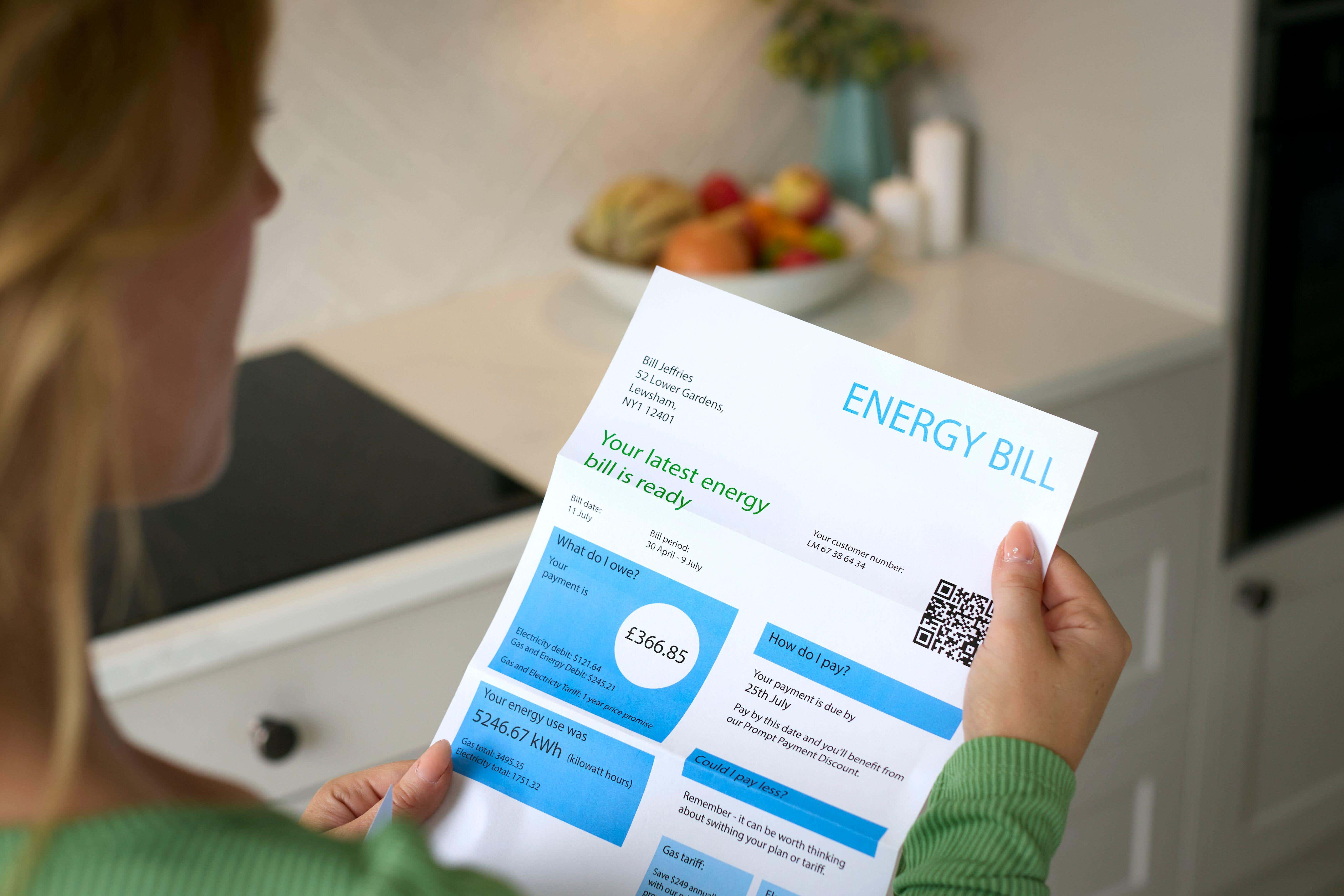 The current price cap for a typical household paying by direct debit for gas and electricity is £1,641.(Alamy/PA)