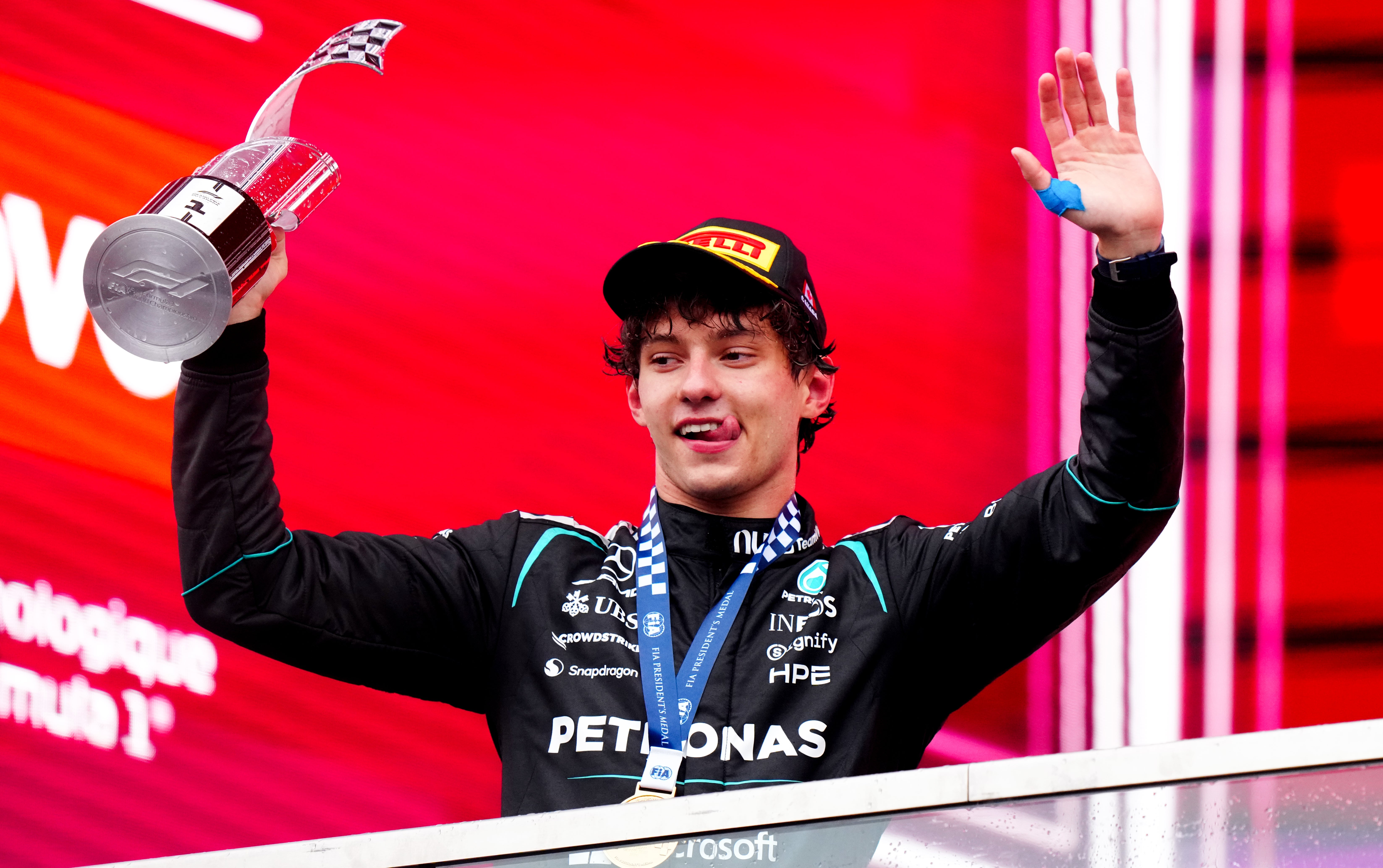 Kimi Antonelli claimed a fourth successive win (Bradley Collyer/PA) (PA Wire)