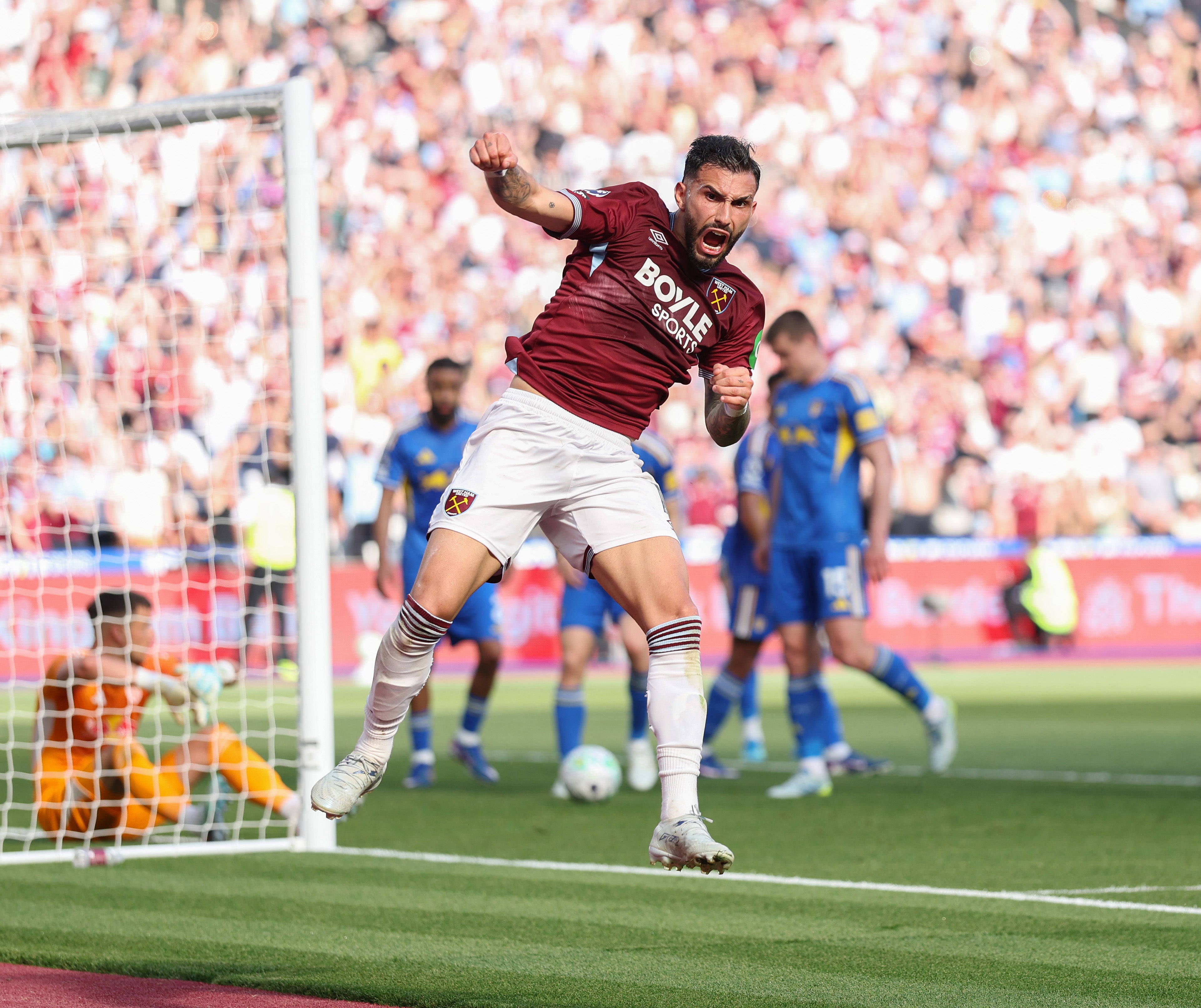 Taty Castellanos has been a rare recruiting success but his impact wasn't enough to save West Ham (Getty)