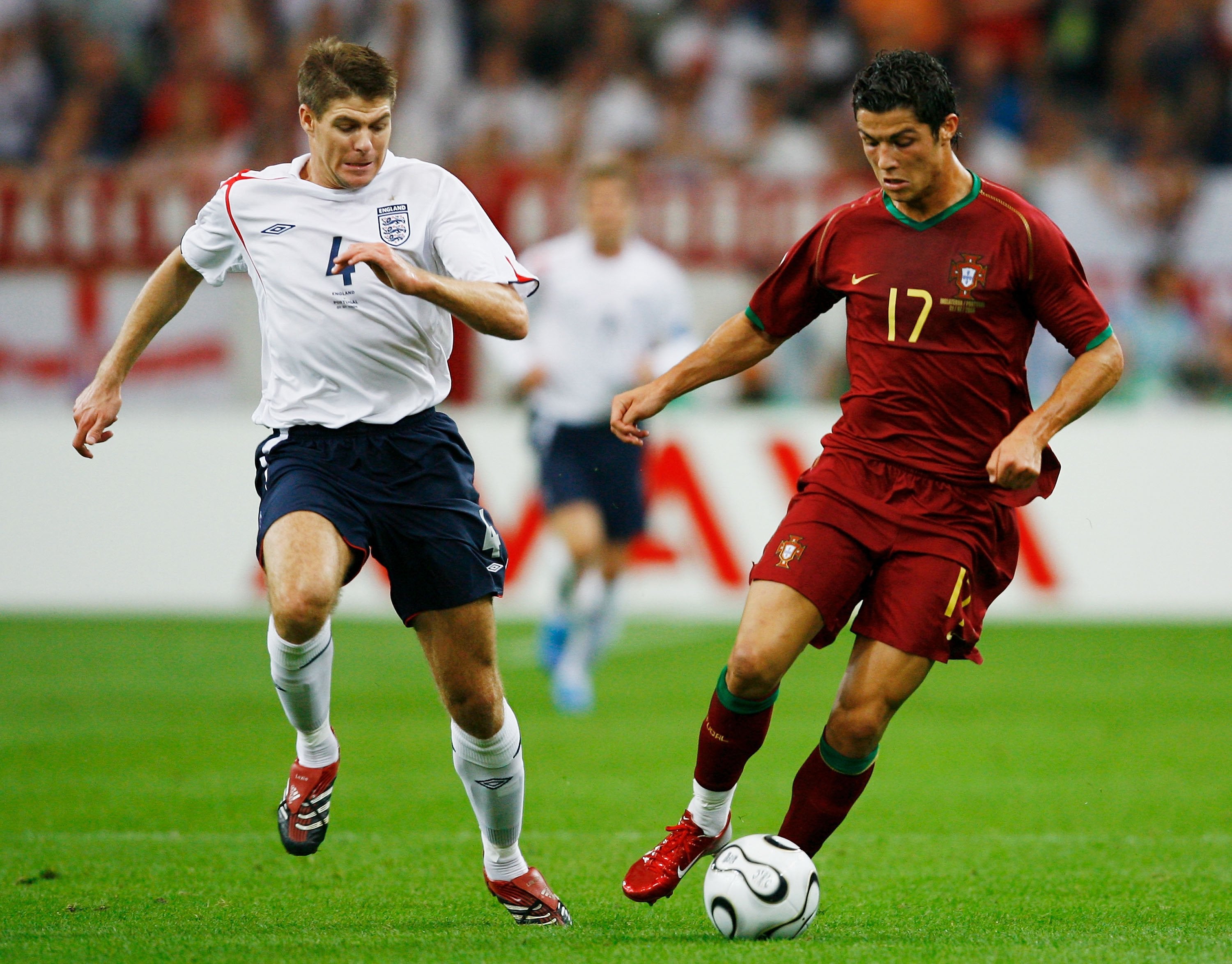Cristiano Ronaldo's finest World Cup was arguably his first one in 2006 when Portugal reached the semi-finals - and infamously knocked out England on the way
