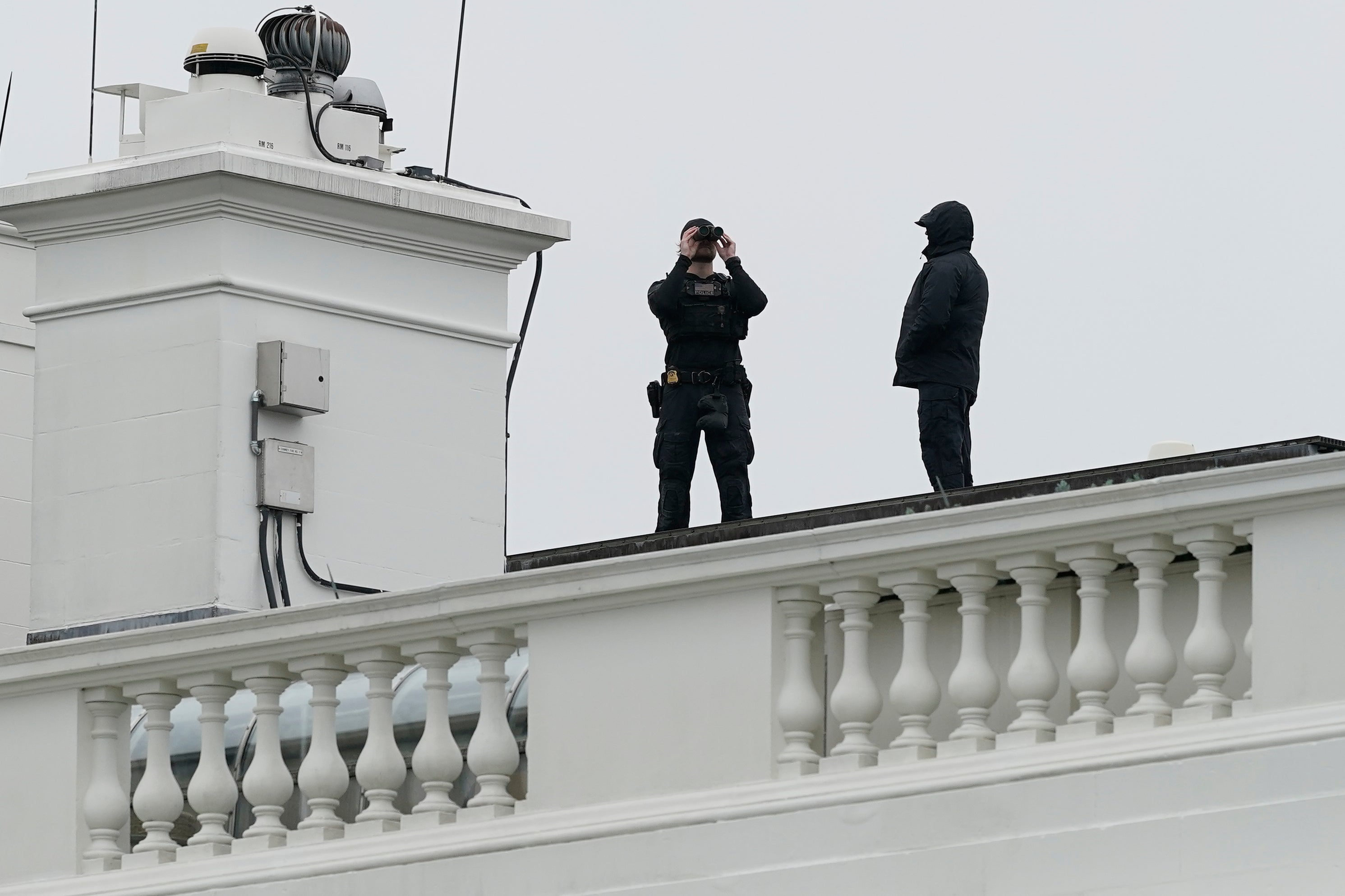 The Justice Department says the latest shooting near the White House underscores the ‘national security’ emergency to resume construction of Trump’s proposed ballroom after he demolished the building’s East Wing