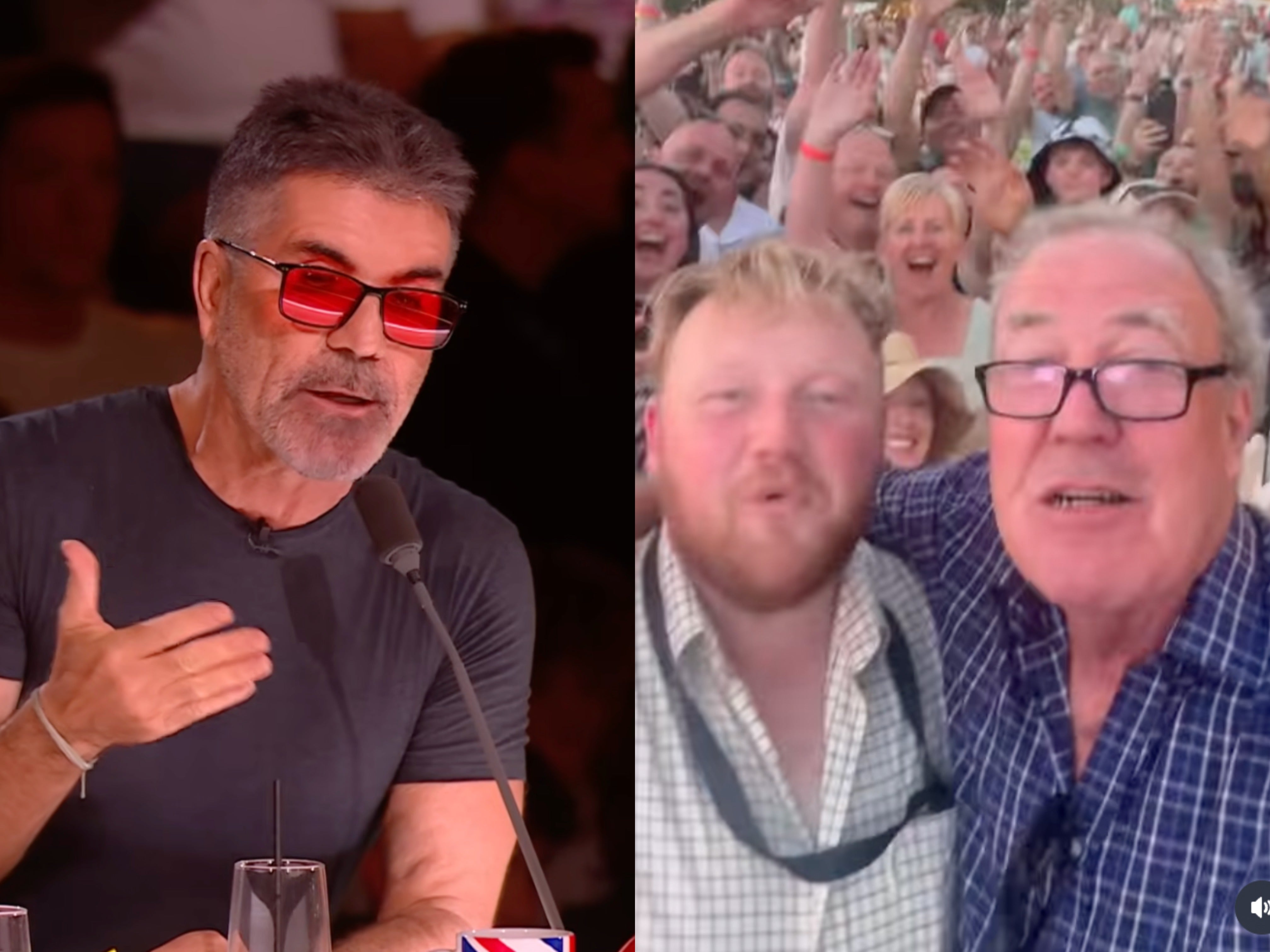Jeremy Clarkson’s choir makes it to BGT final – to the annoyance of Simon Cowell