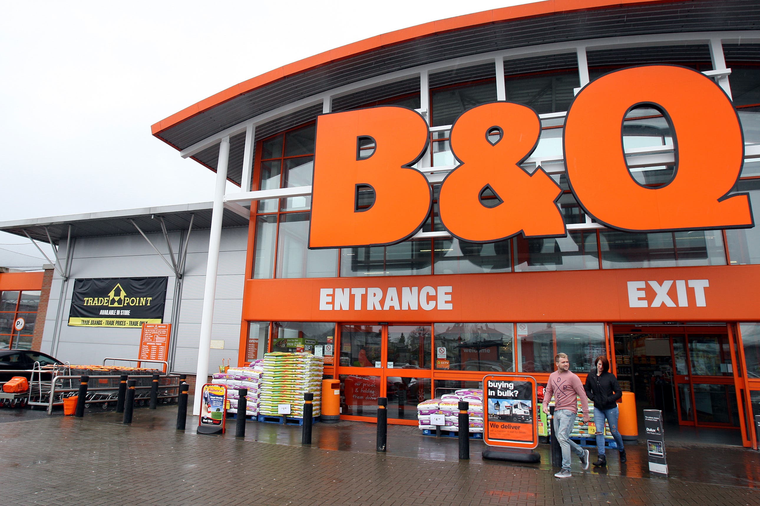 B&Q owner says sales slow as ‘late start’ to spring holds back shoppers ...
