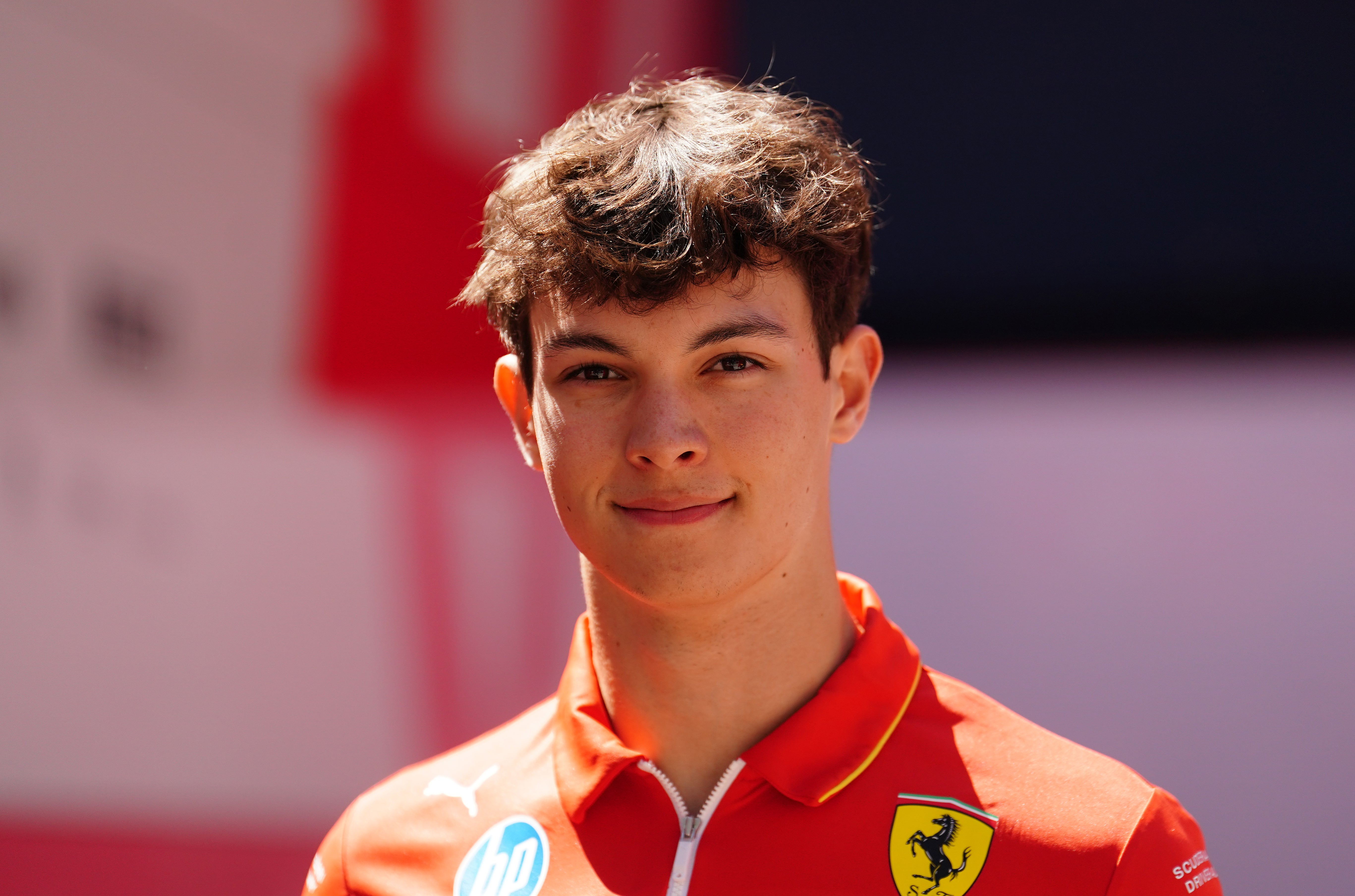 Bearman is part of the Ferrari driver academy (David Davies/PA) (PA Archive)