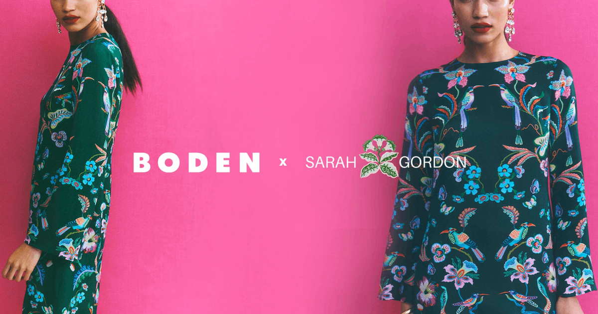 Boden x Sarah Gordon is occasion dressing in full bloom | The Independent