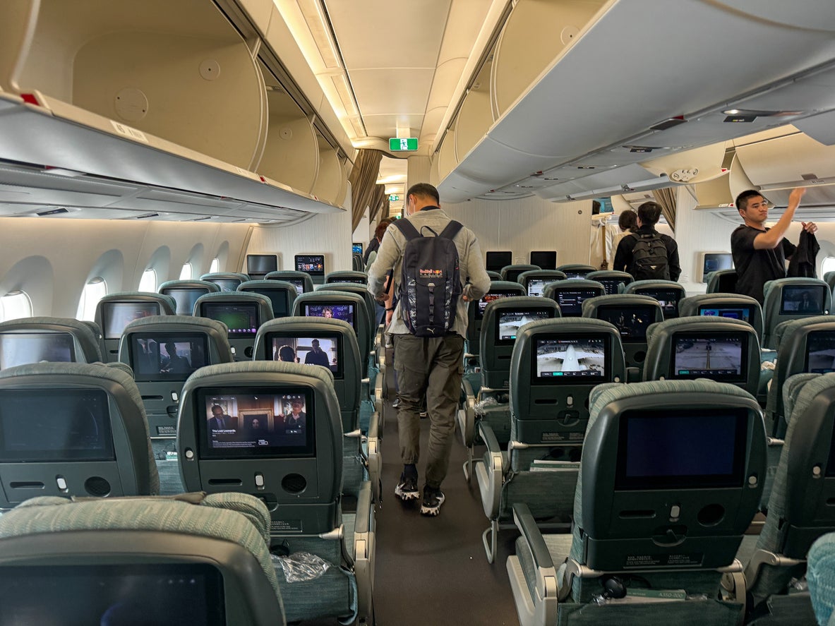 Cathay Pacific flight plunges mid-air in severe turbulence leaving 10 passengers injured