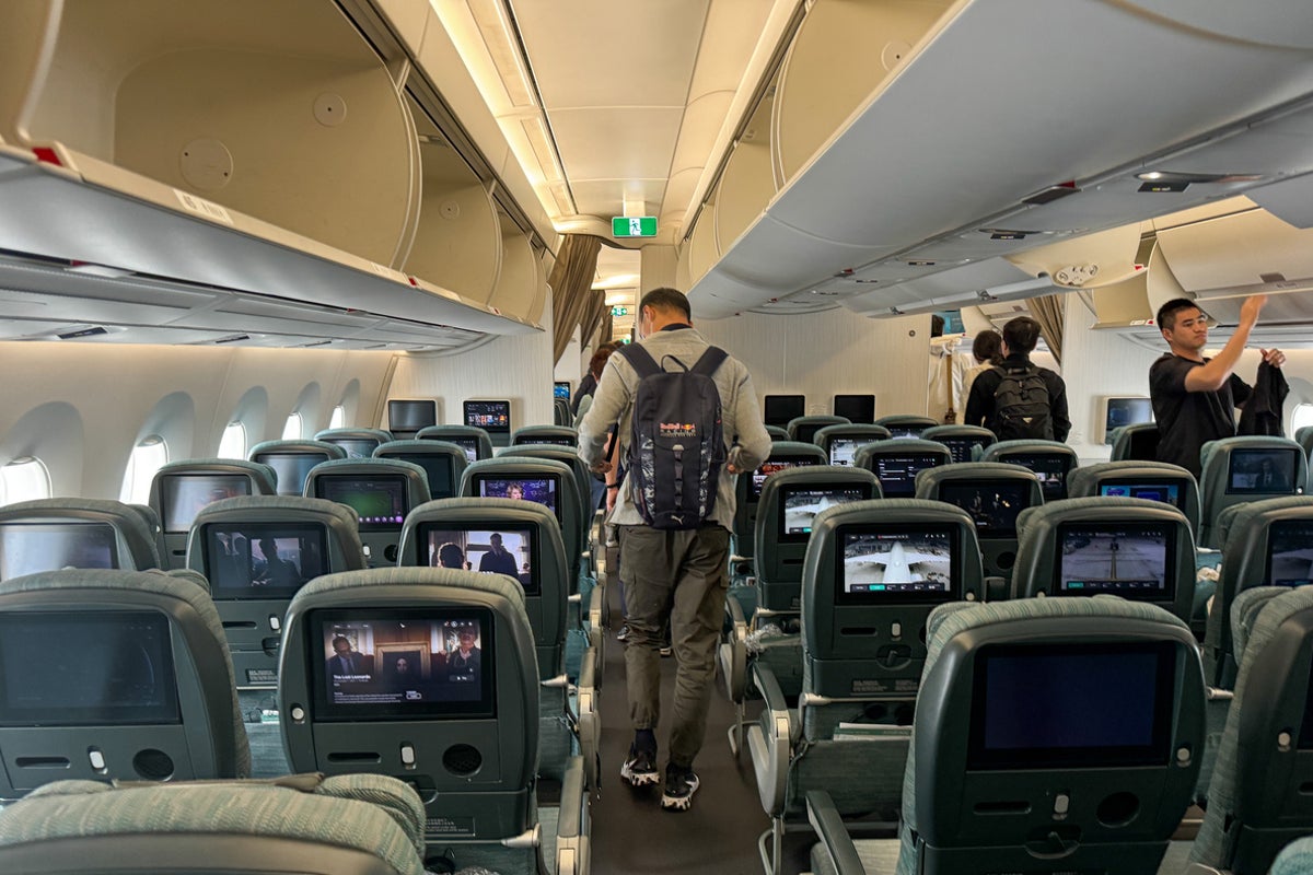 Cathay Pacific flight plunges mid-air in severe turbulence leaving 10 passengers injured