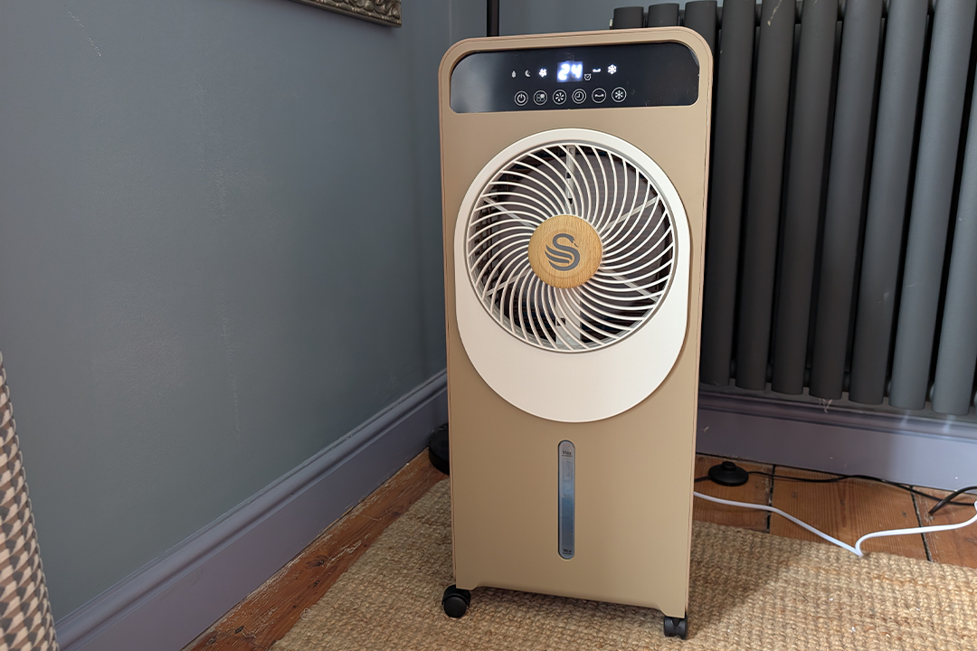 With 24 speed settings, this is one of the most adjustable air coolers I’ve tried (Joanne Lewsley/The Independent)