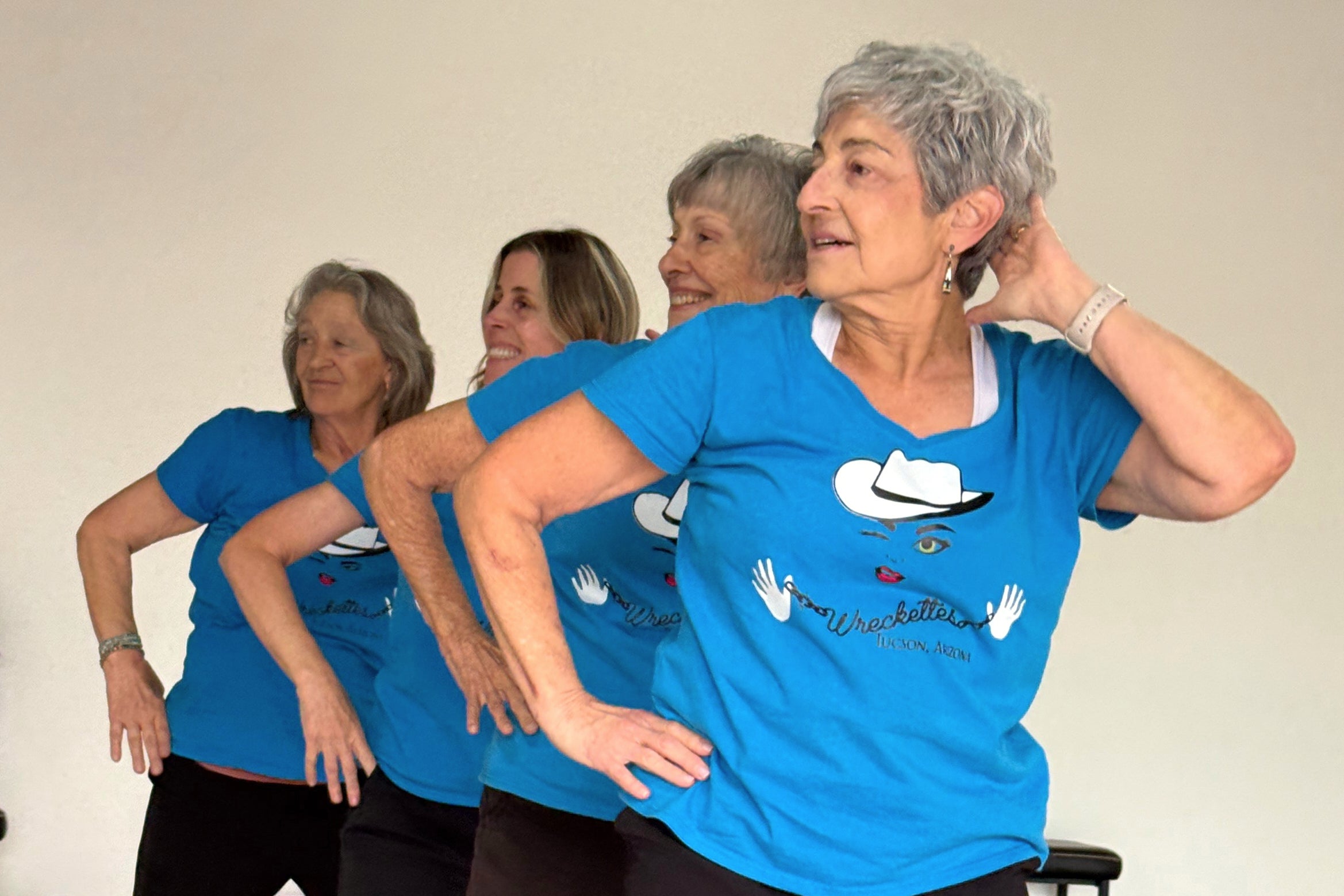 Medical professionals say it doesn’t matter if it’s Western line dancing, ballroom steps, salsa, tap, Zumba at the gym, or with a group like the Wreckettes