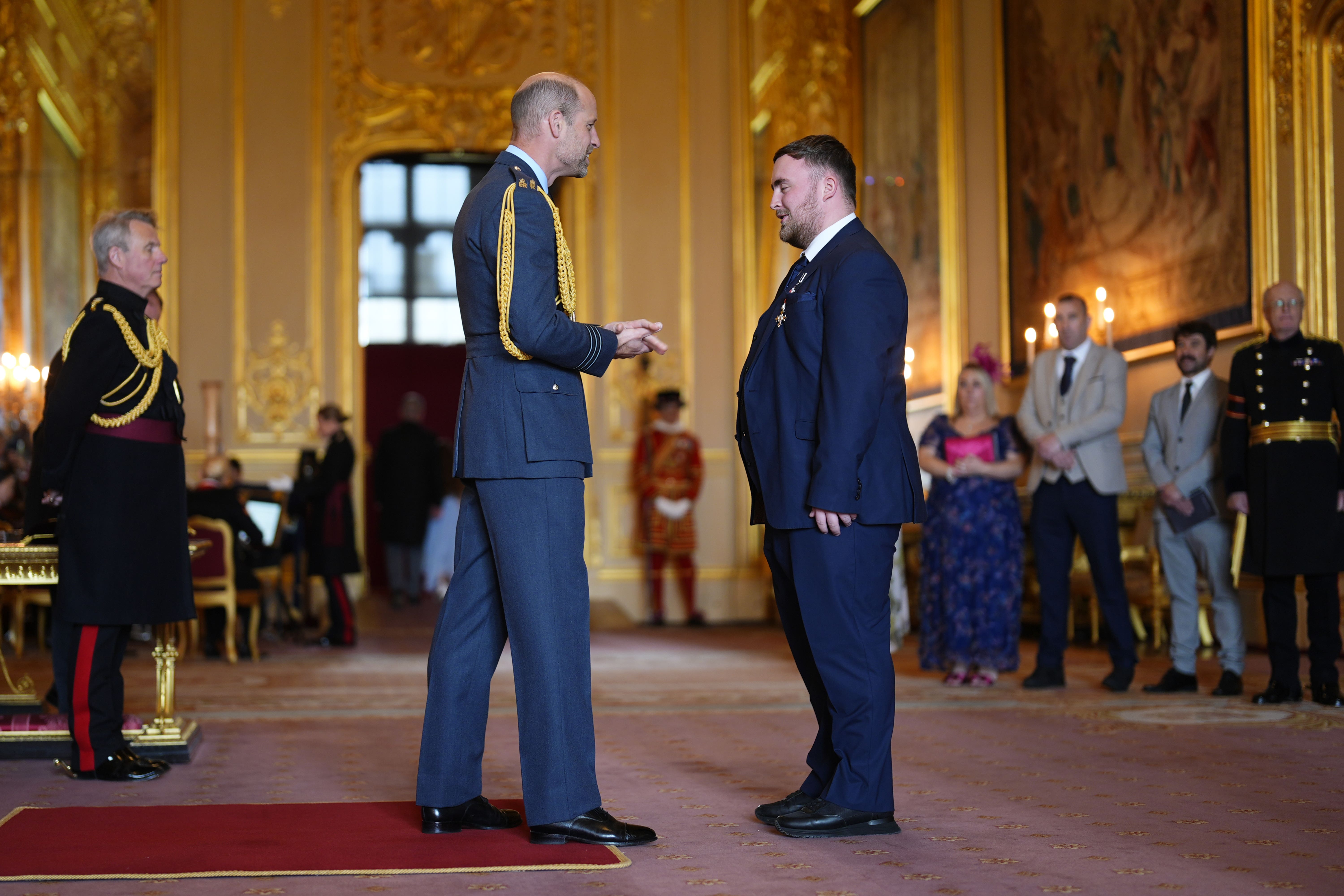Luke Littler offers to provide Prince of Wales tickets for his Ally Pally debut | The Independent
