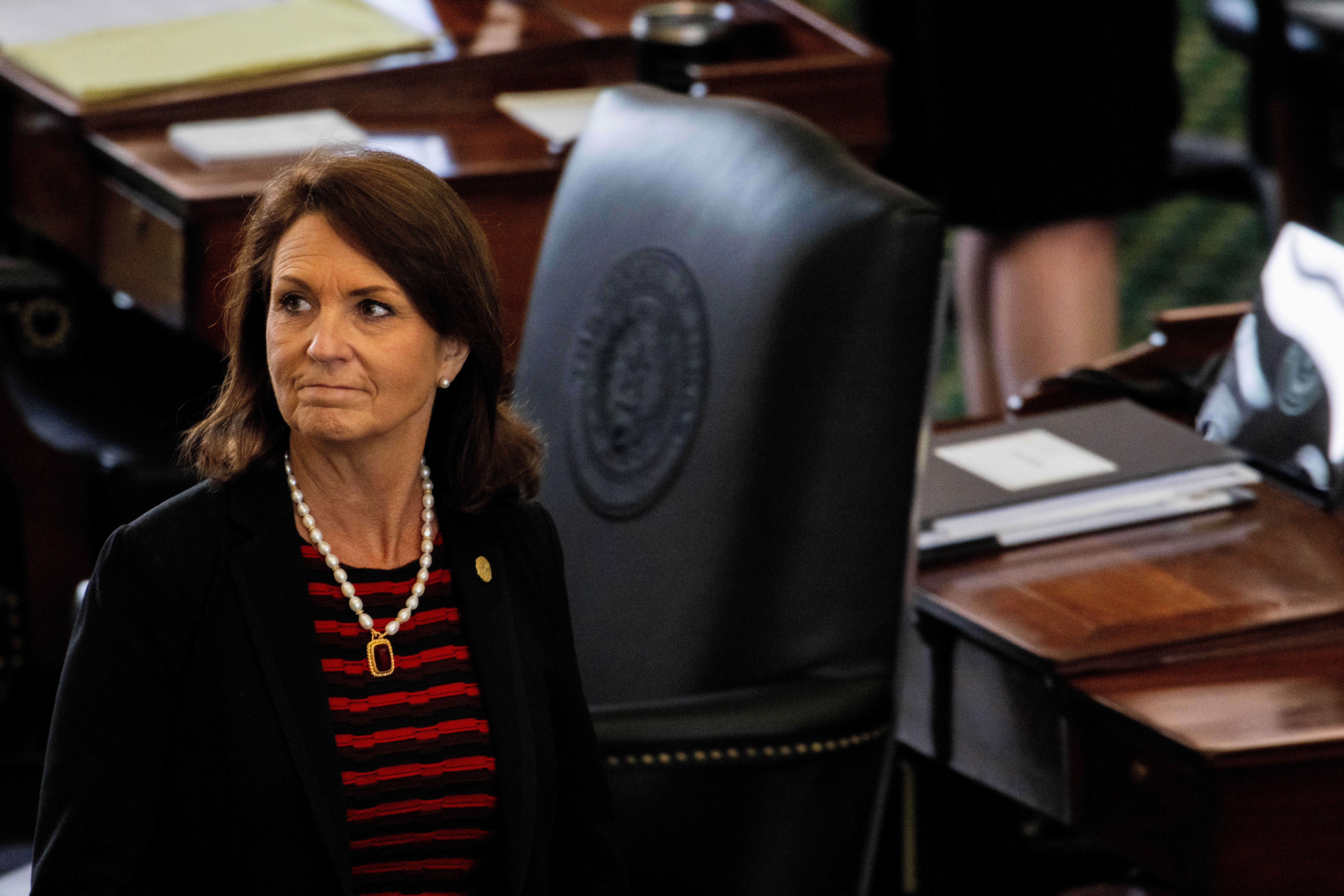 Texas state Sen. Angela Paxton did not endorse her husband’s campaign for Senate; President Donald Trump did