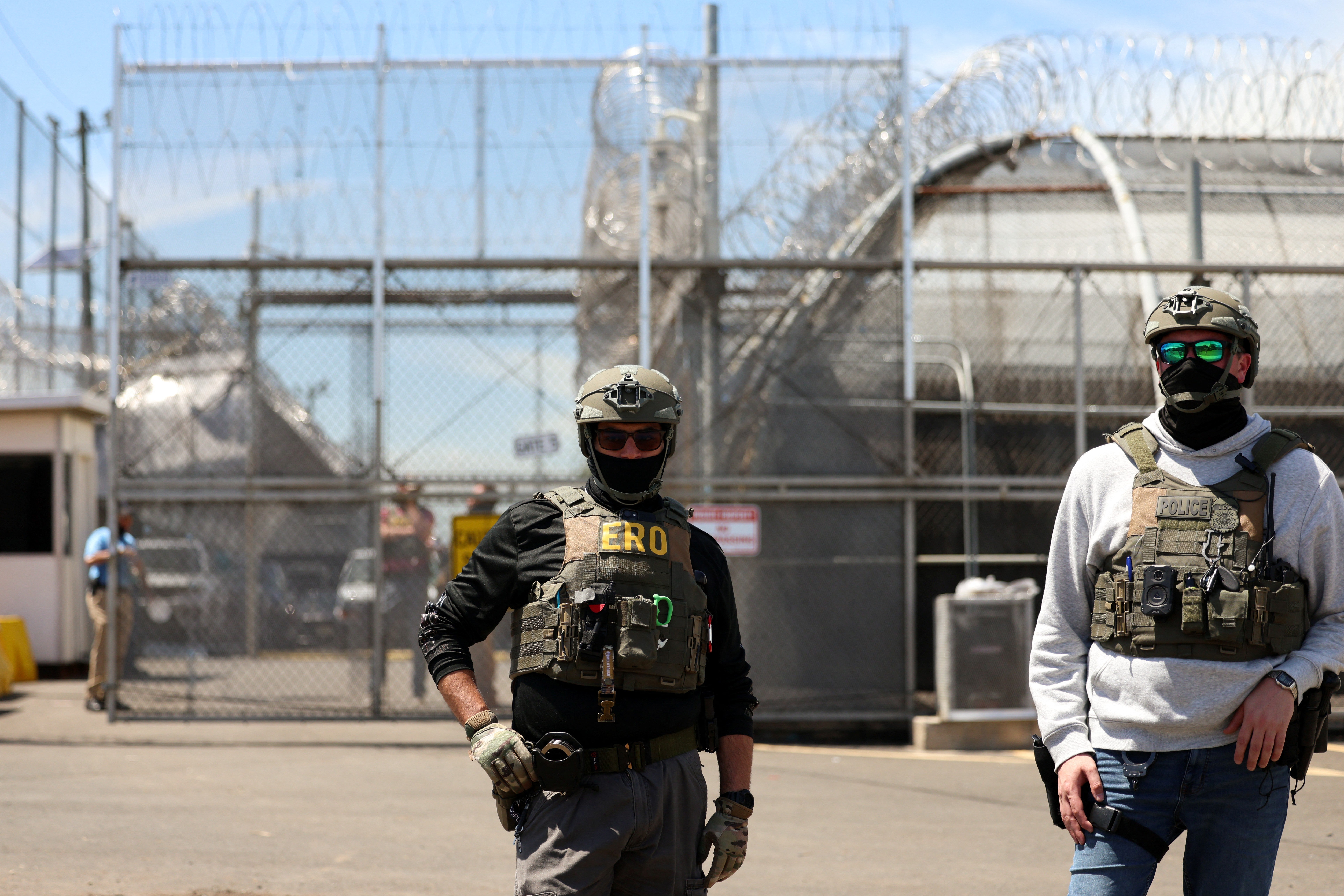 The 1,000-bed facility operated by private prison firm GEO Group has been locked in a legal battle with the city of Newark for more than a year (AFP/Getty)