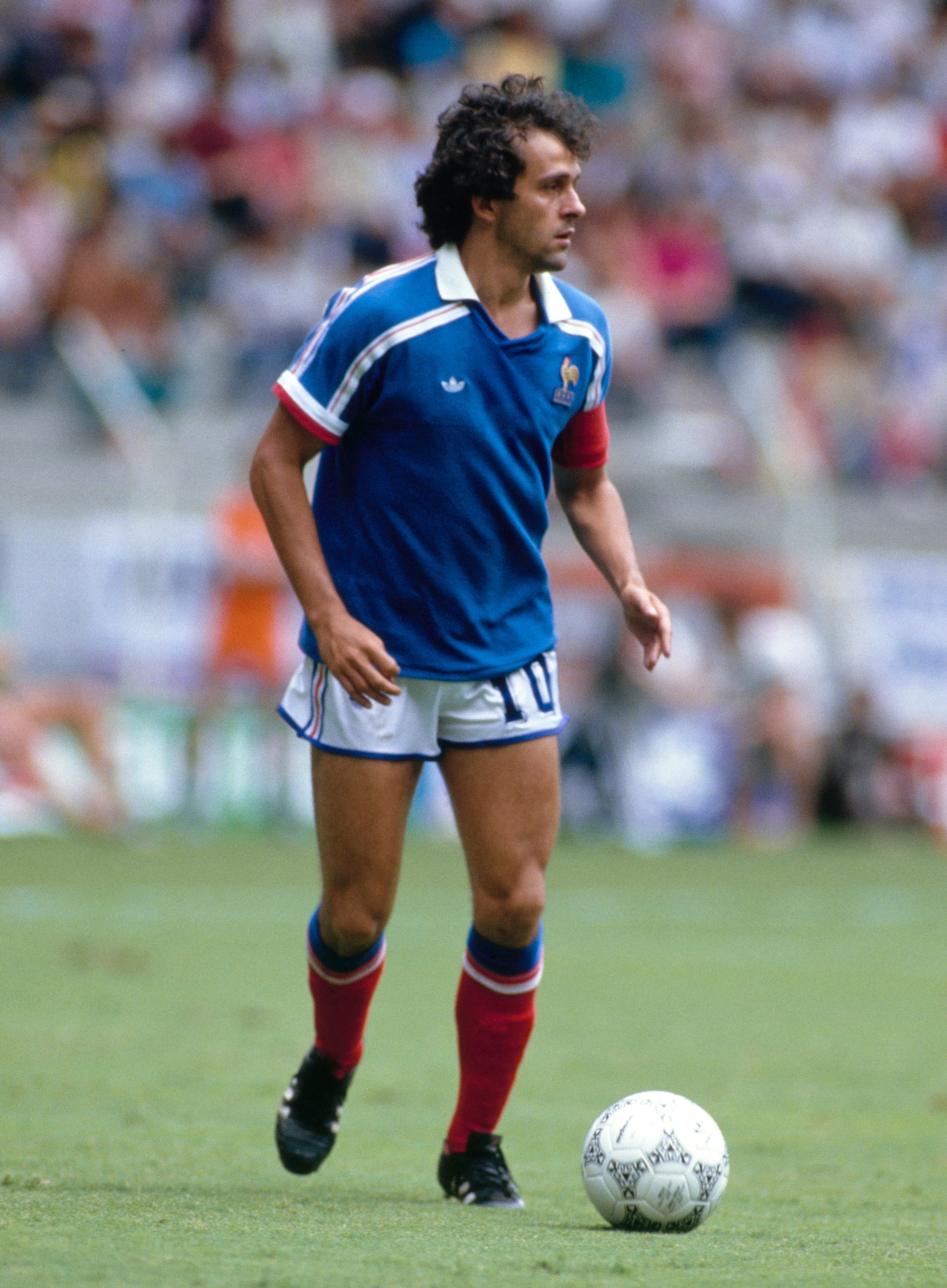 Michel Platini was part of a France side who made consecutive semi-finals