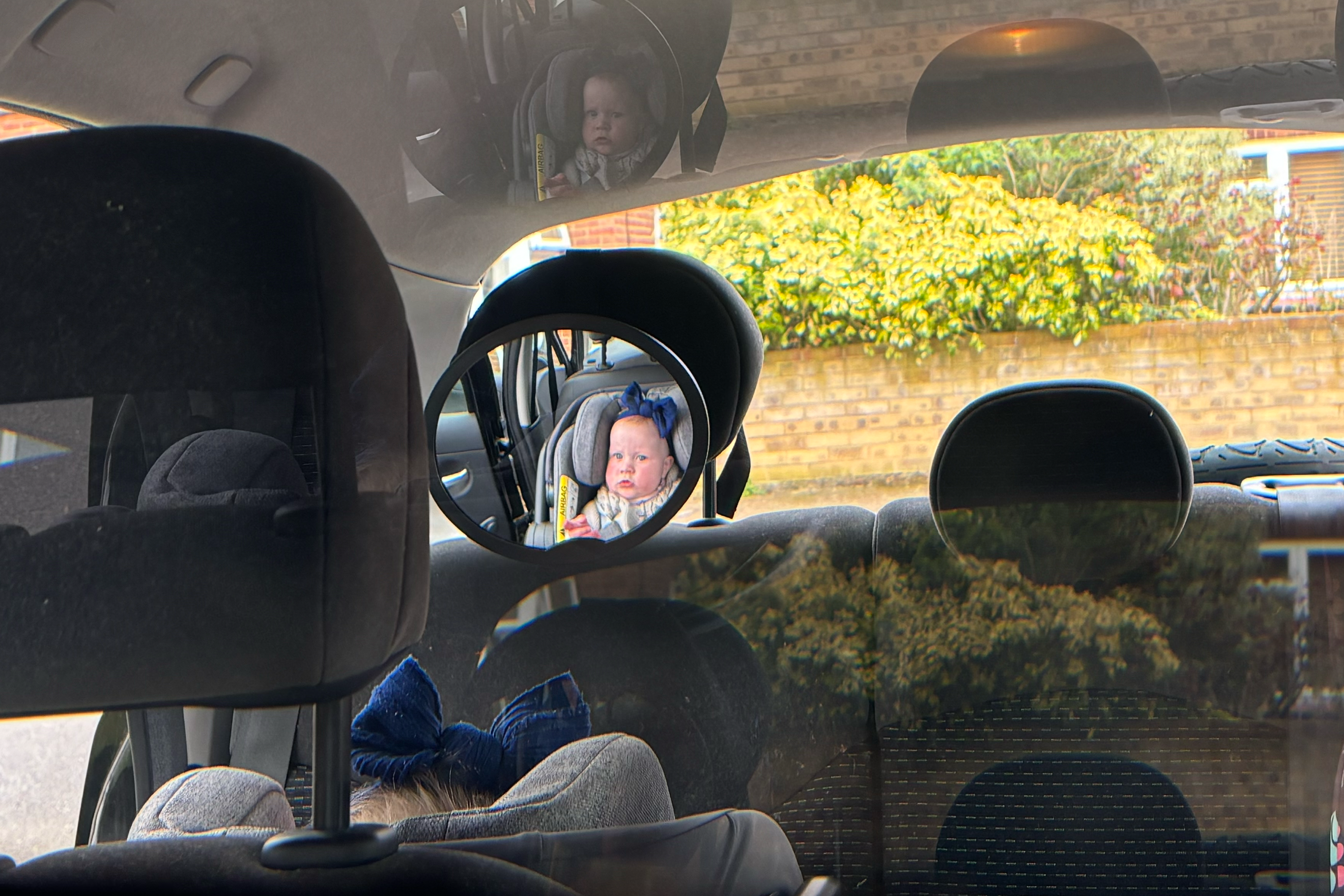 This is a practical budget mirror (Katie Byrne/The Independent)