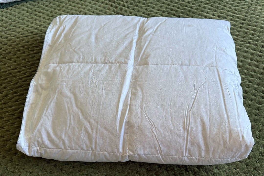 This duvet kept me comfortably cool through the night (Sarah Jones)