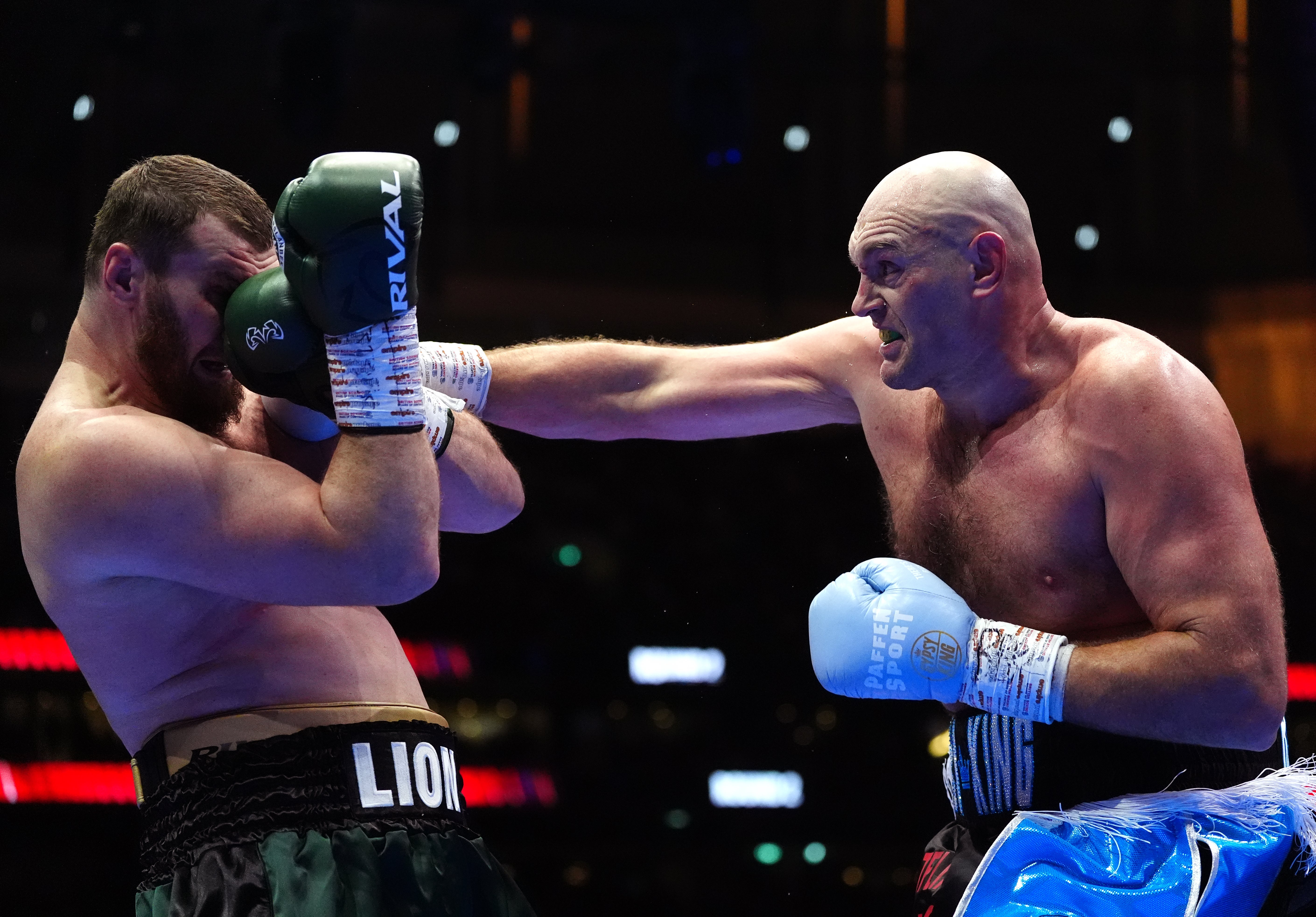 Tyson Fury outpointed Arslanbek Makhmudov in April (Bradley Collyer/PA)