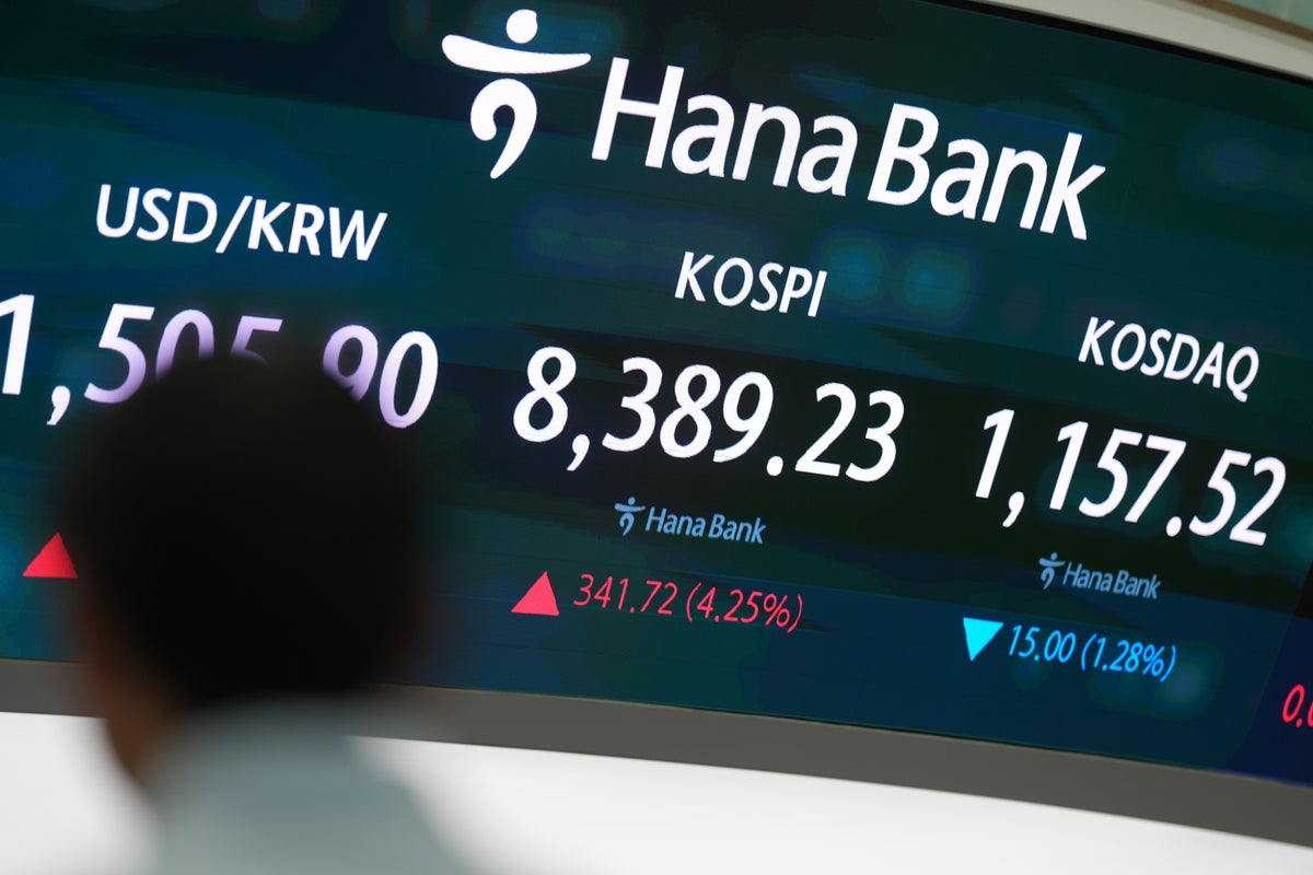 Asian shares are mostly higher, tracking Wall Street’s fresh records, and oil prices fall – UK Times