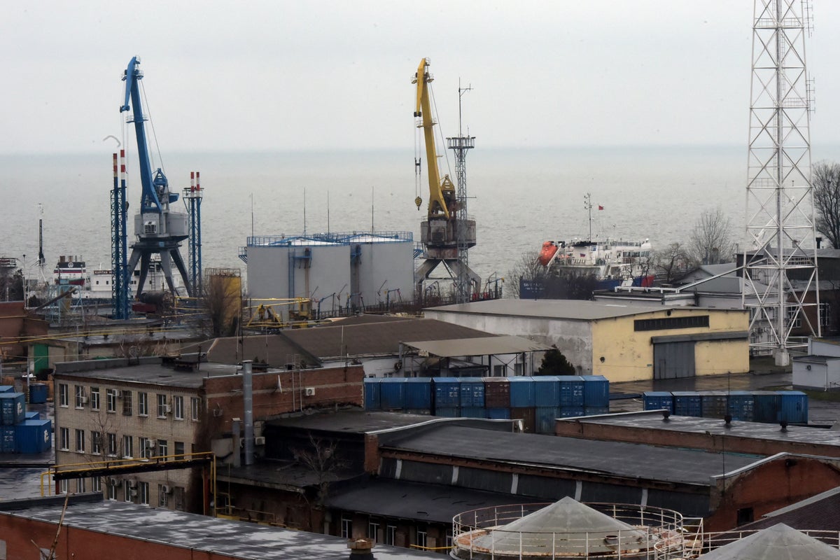 Ukraine-Russia war latest: Russian oil depot and tanker struck by drones in ‘massive attack’ by Kyiv
