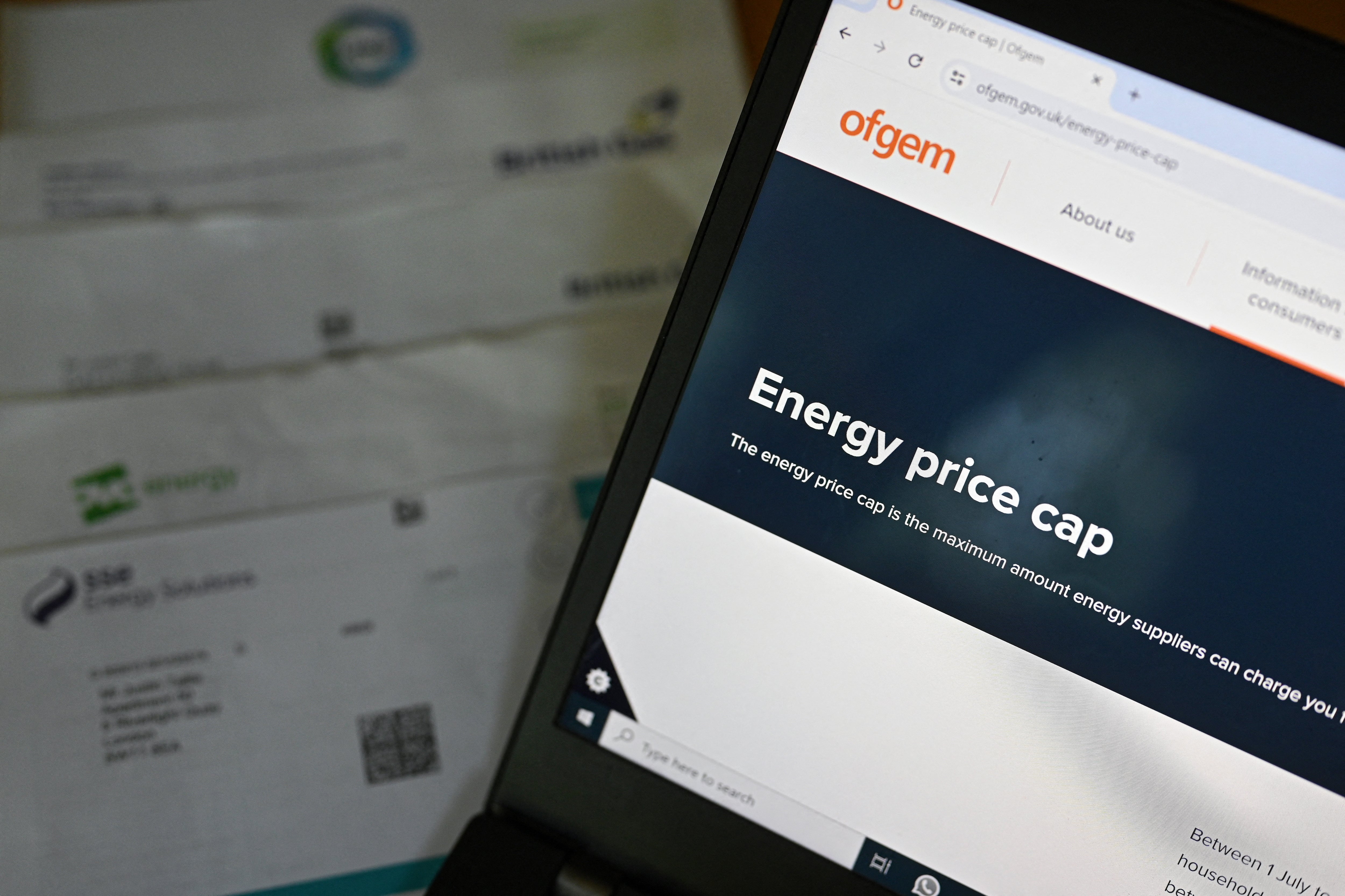 The £221 increase was triggered by a spike in oil prices in March following US attacks on Iran (AFP/Getty)