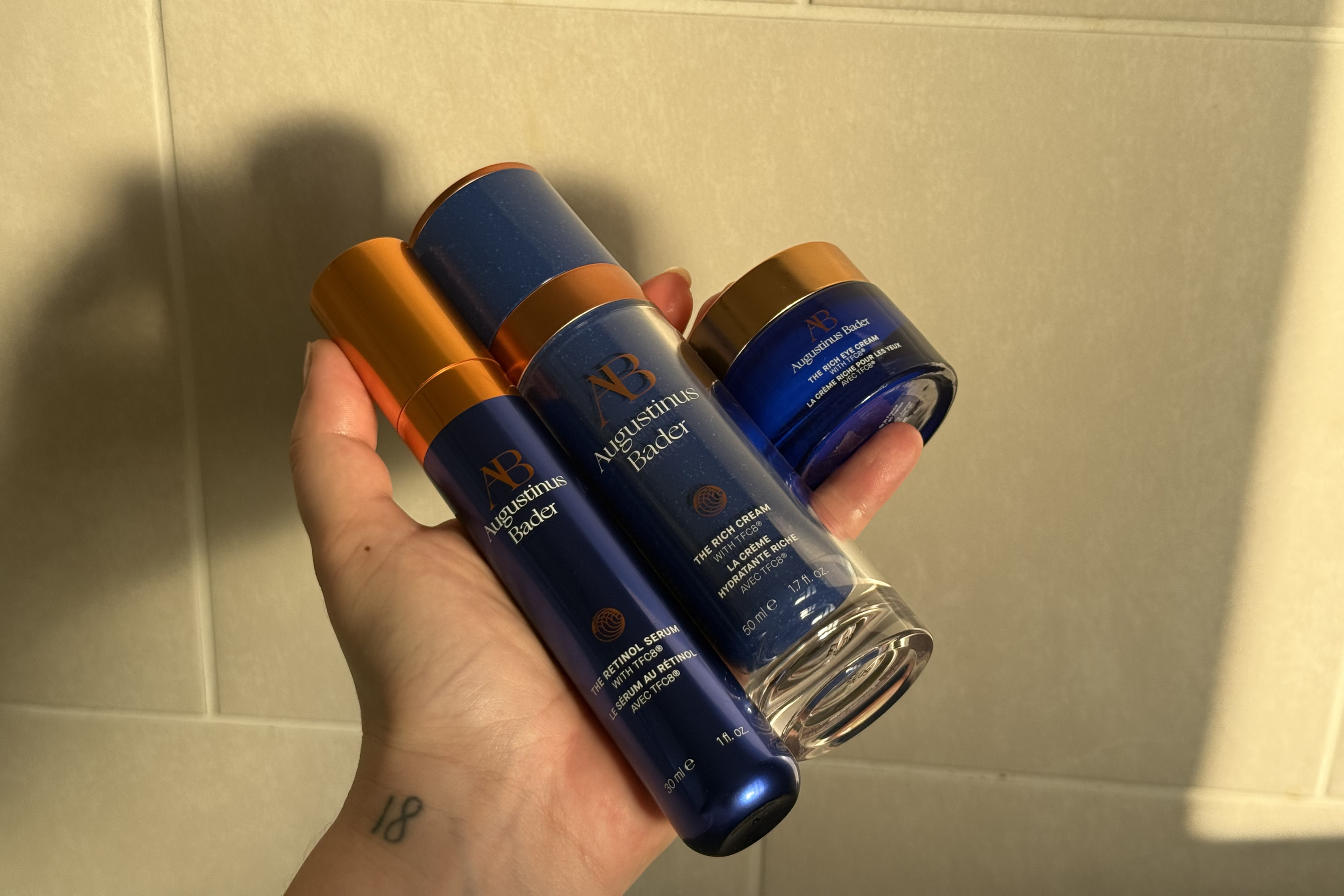 I used the trio of products exclusively for 14 days
