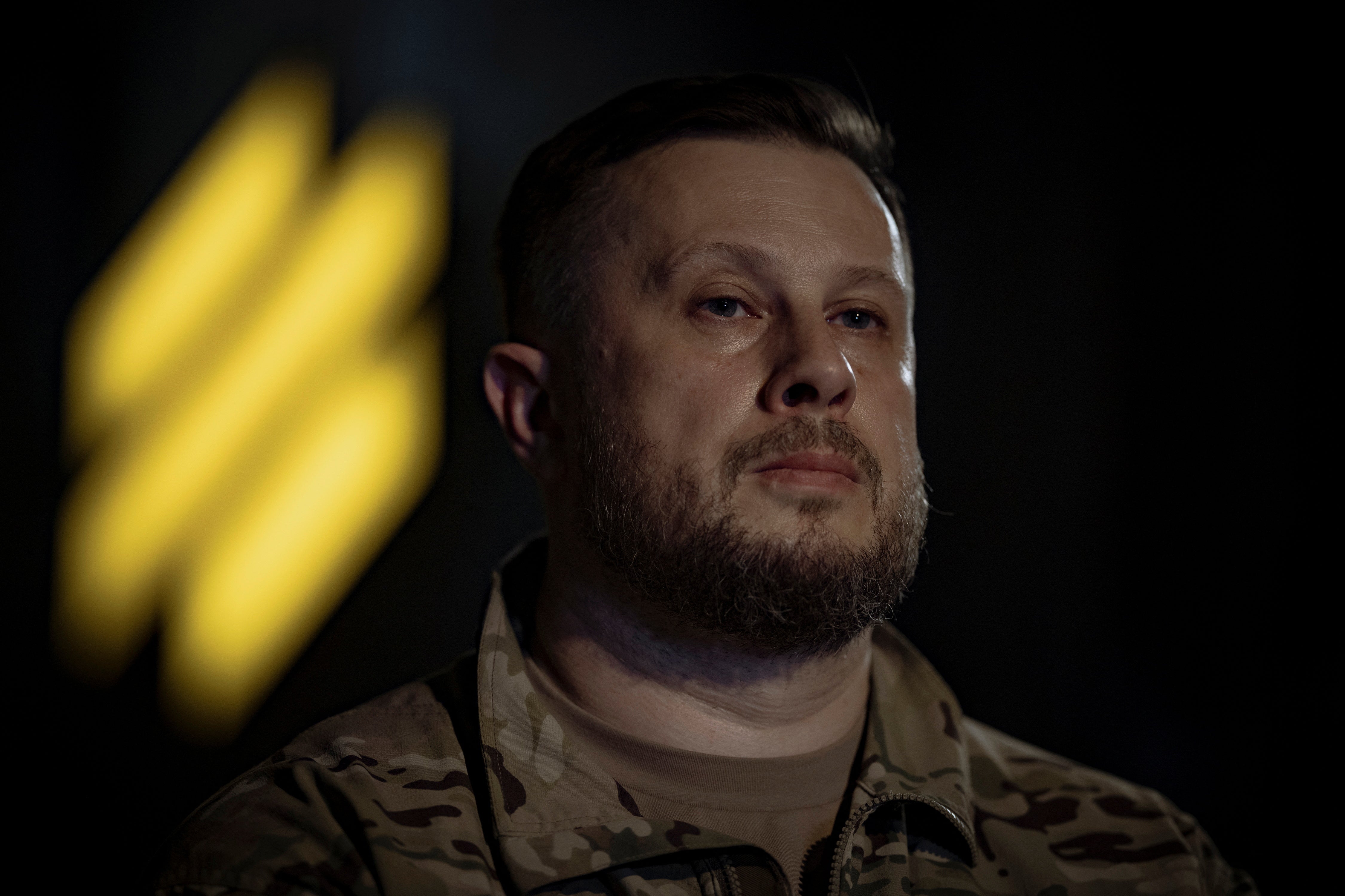 Brig. Gen. Andriy Biletsky of the Third Army Corps of the Ukrainian Armed Forces