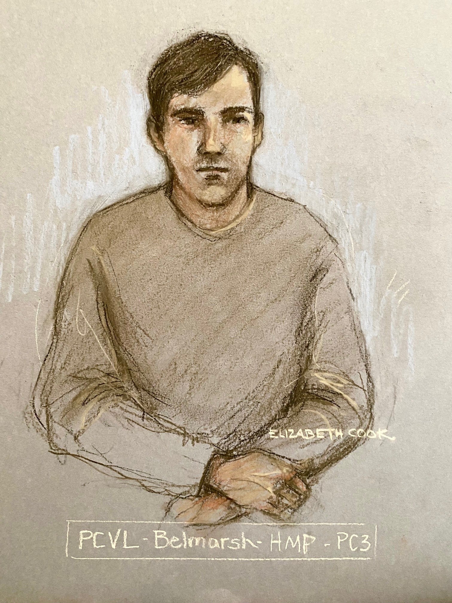 Court sketch of Stanislav Carpiuc (PA)