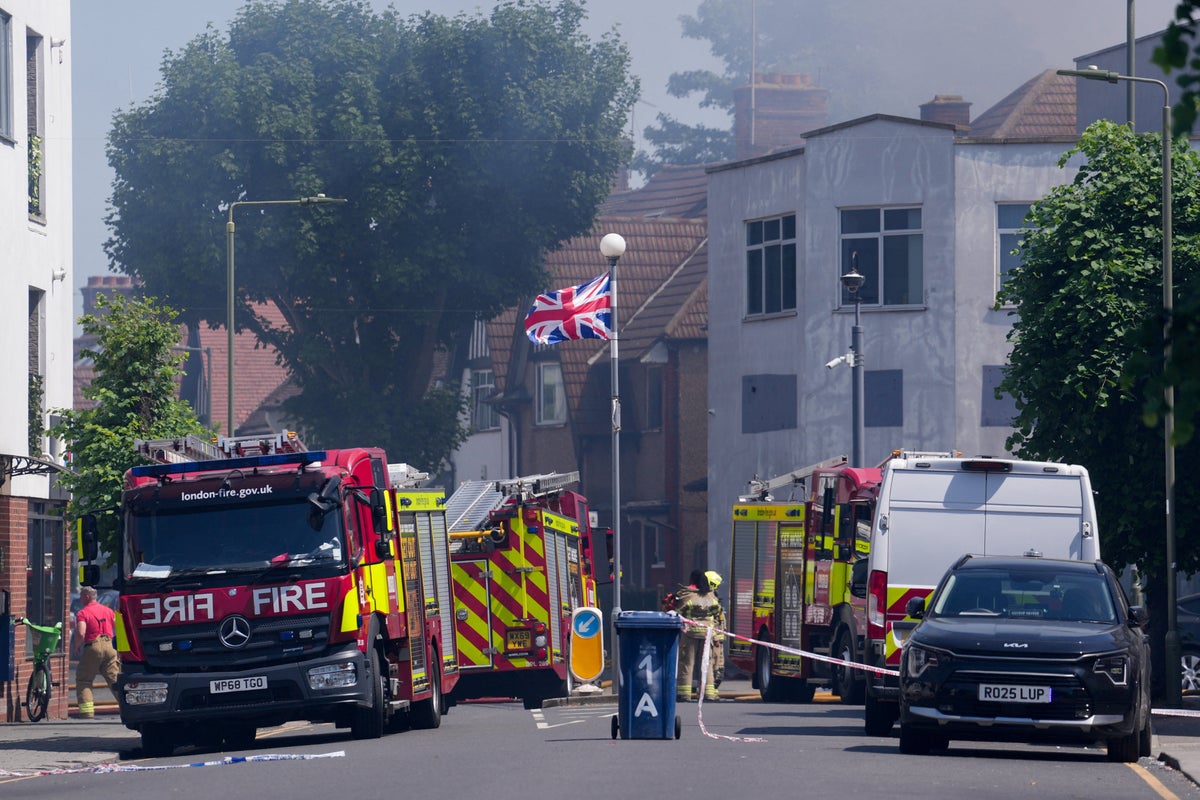 Met Police say Golders Green fire is not being treated as suspicious