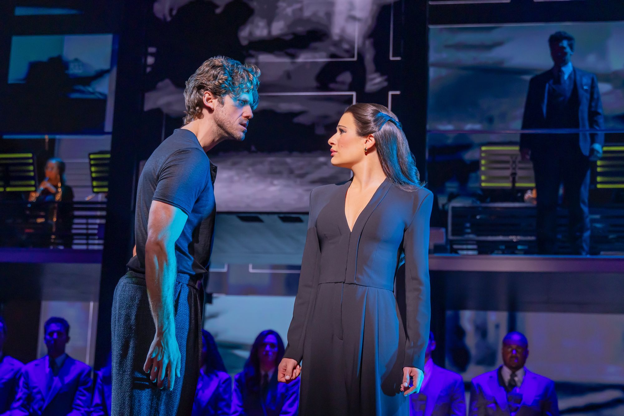 Aaron Tveit and Lea Michele will play their final performance in 'Chess' June 21