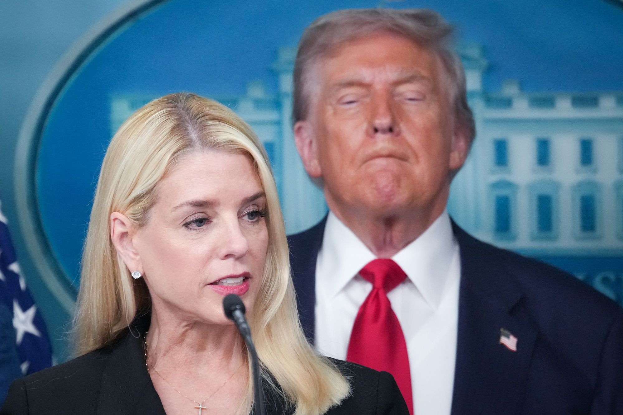 Former Attorney General Pam Bondi was diagnosed with thyroid cancer shortly after President Donald Trump ousted her from the Justice Department