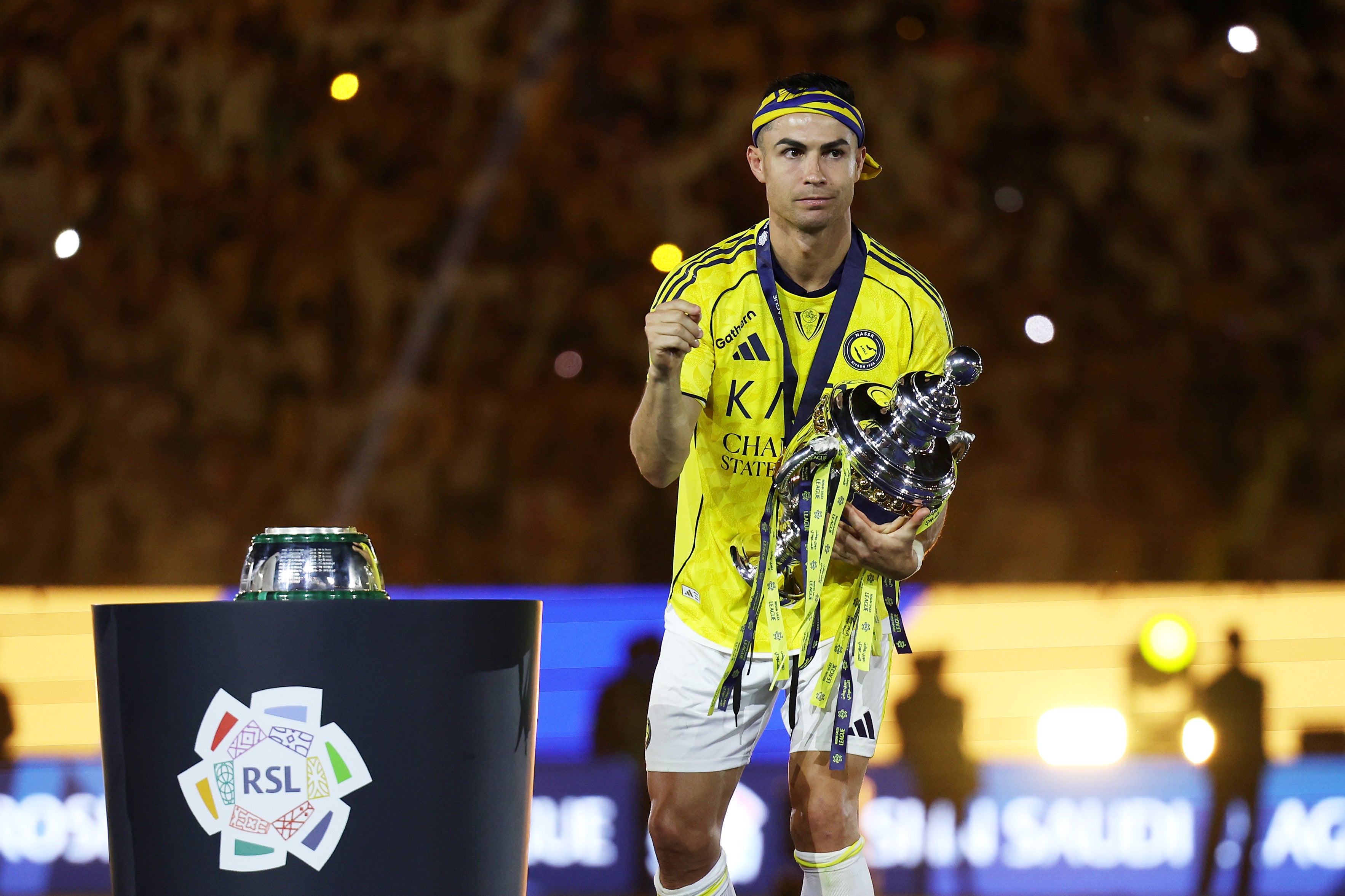 Ronaldo recently claimed his first Saudi Pro League title with Al Nassr