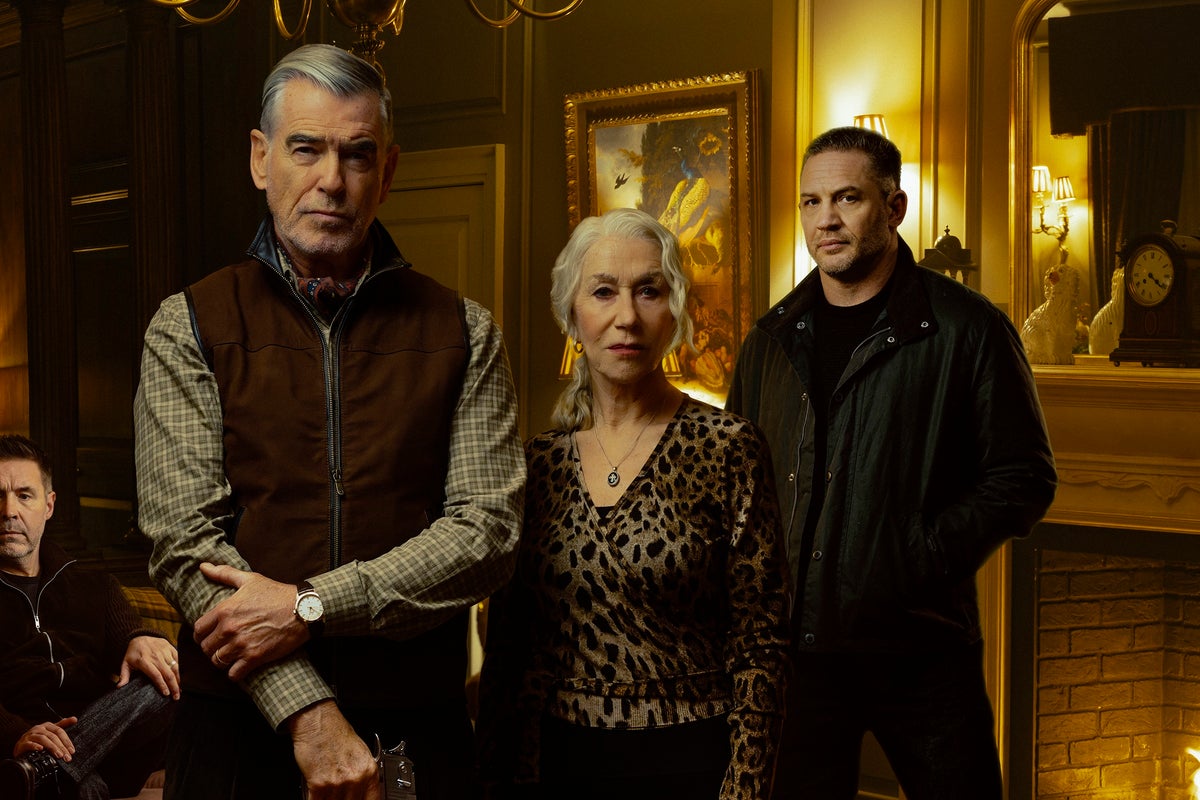 Tom Hardy kept Mobland co-stars Pierce Brosnan and Helen Mirren waiting for ‘hours’ in ‘power play,’ source claims