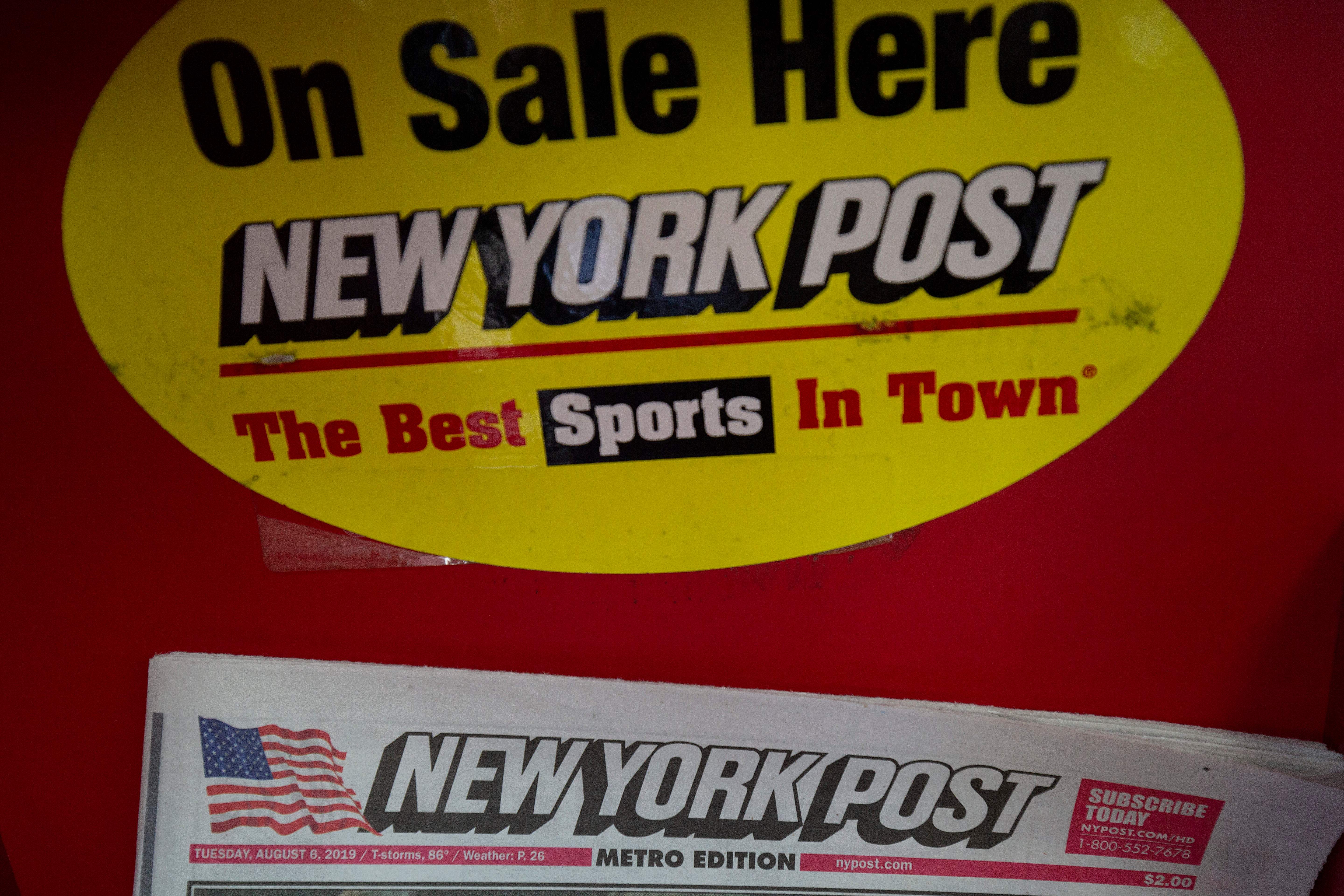 On Tuesday, The New York Post ran a blistering dressing-down of the billionaire president, claiming his and his family’s controversial financial dealings have made for 'ugly optics'