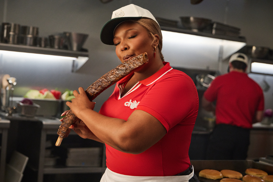 Lizzo plays a rib-like flute in a new commercial reviving Chili's Grill & Bar’s iconic 'Baby Back Ribs' jingle. The singer is parterning with the restaurant chain in a series of ads
