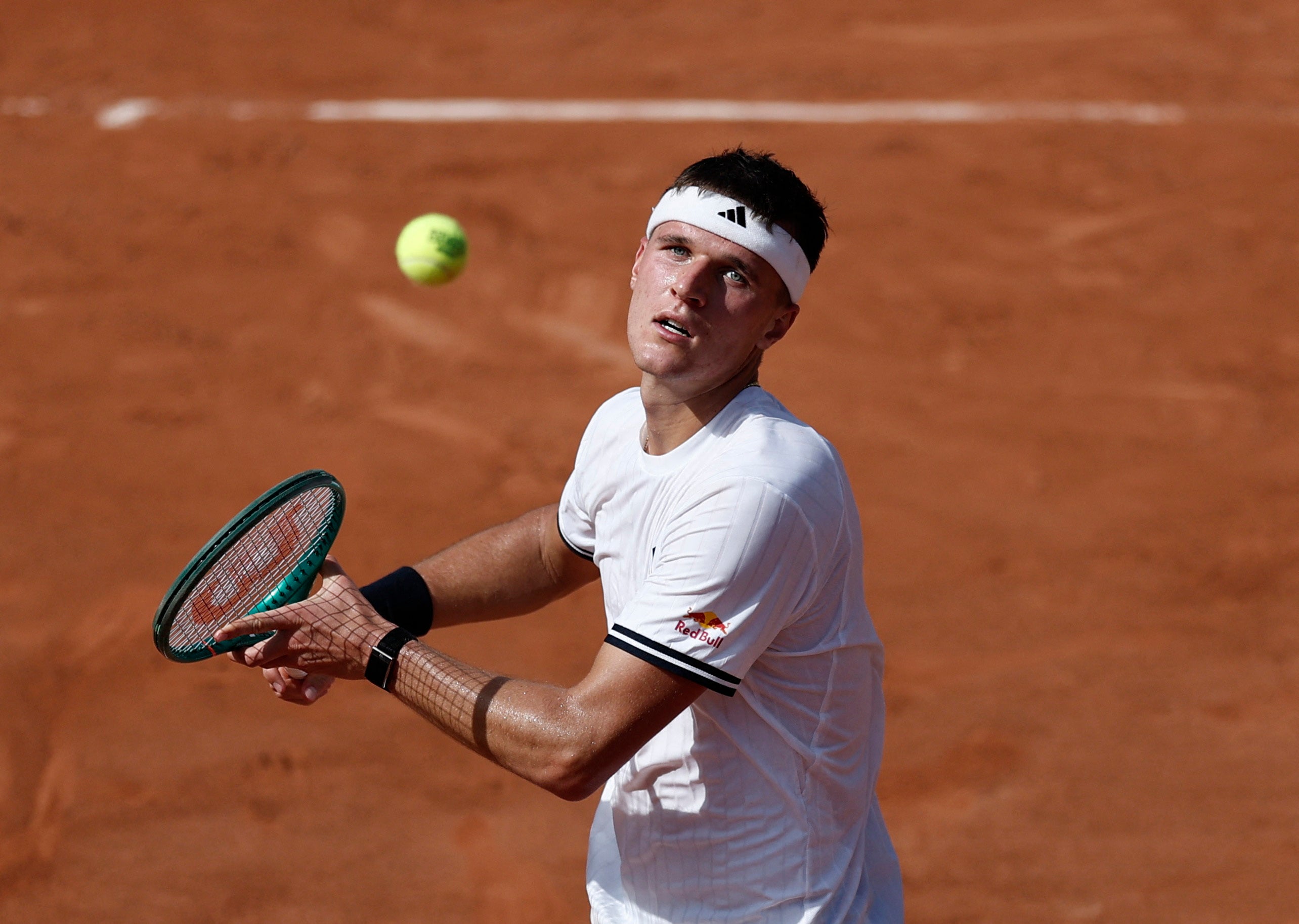 French Open star leaves court in wheelchair after gruelling five-set victory