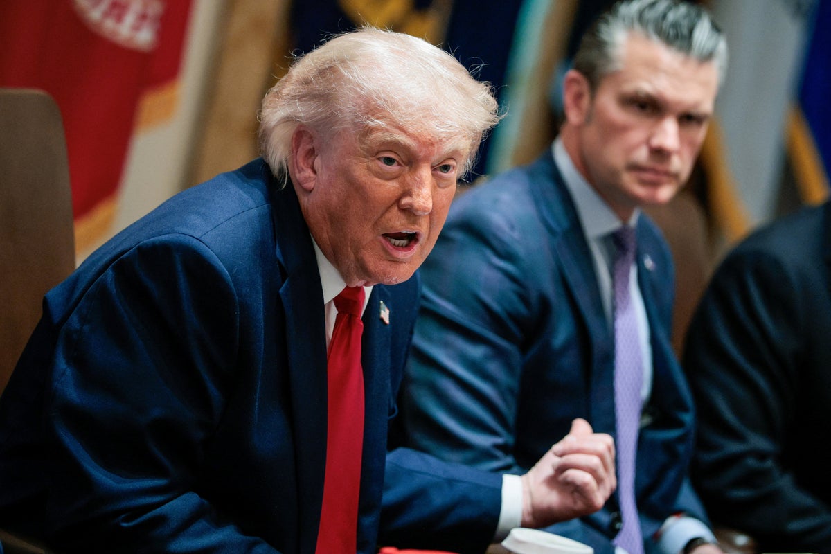 Trump threatens to &lsquo;blow up&rsquo; another sovereign nation in off-the-cuff Cabinet meeting remark