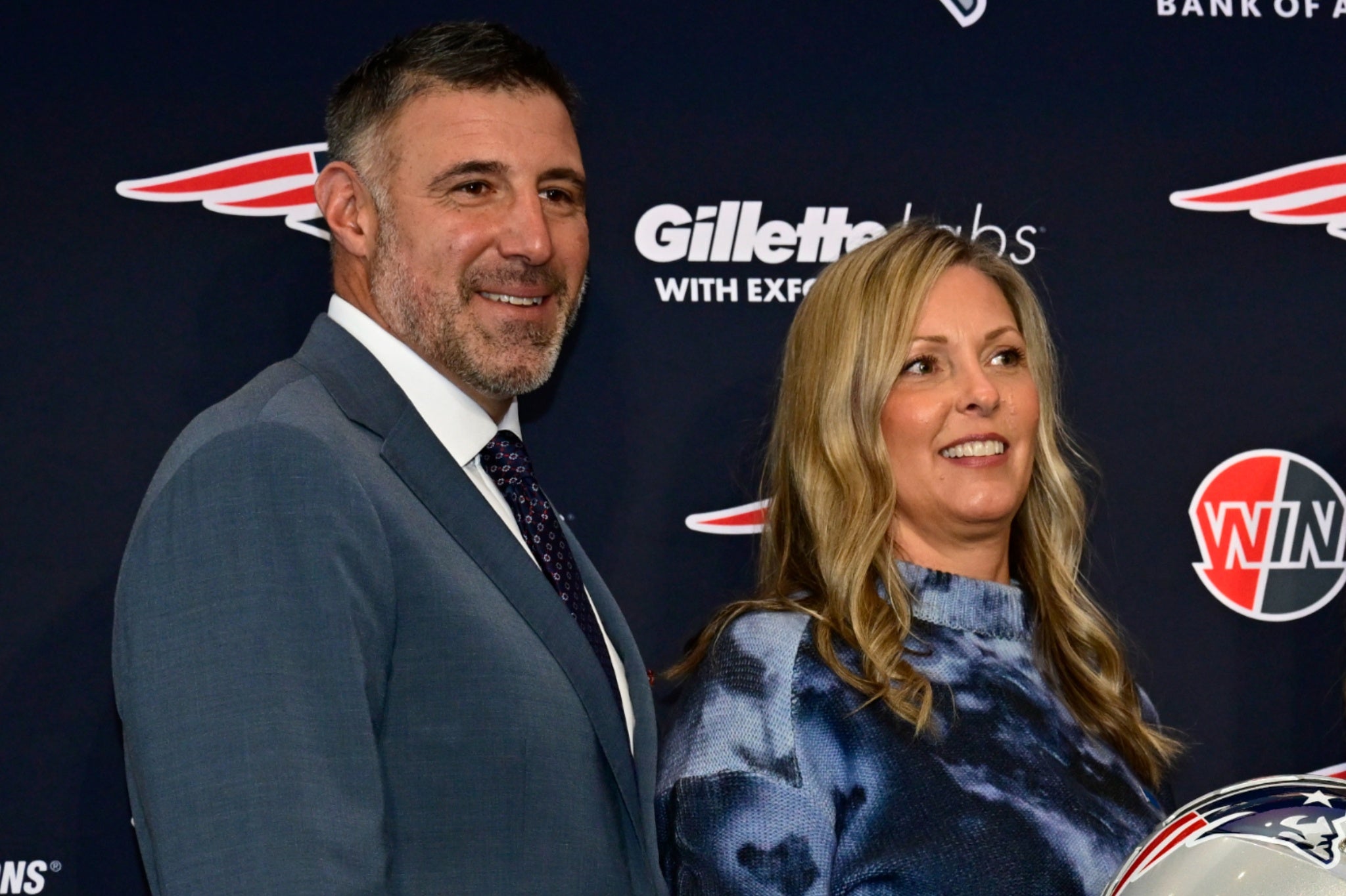 Mike Vrabel and his wife Jennifer share two children