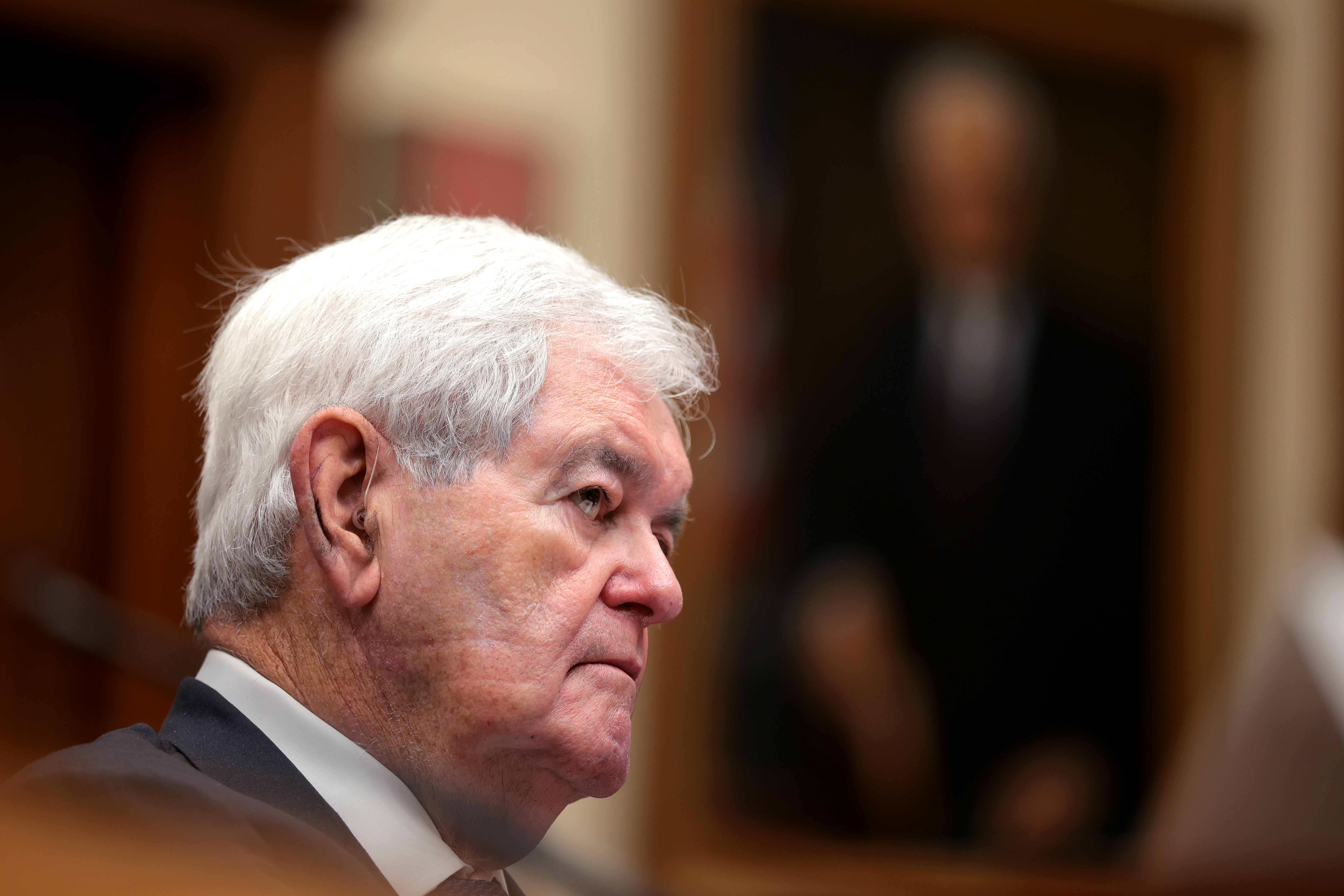 Former Republican congressman Newt Gingrich admitted in an interview that the Clinton–Lewinsky scandal took attention away from the serious perjury charge that former President Bill Clinton faced