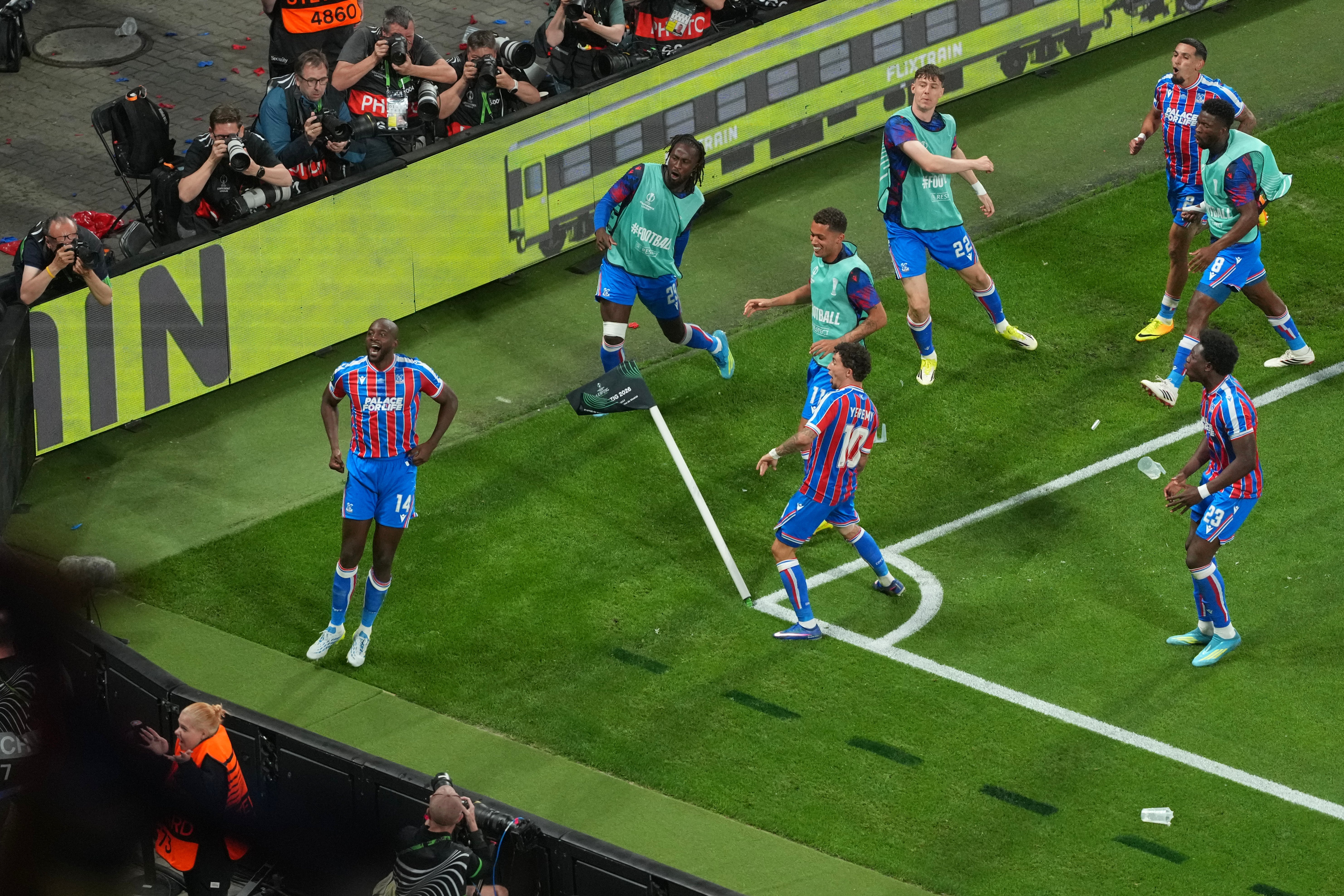 Jean-Philippe Mateta scored the winner early in the second half