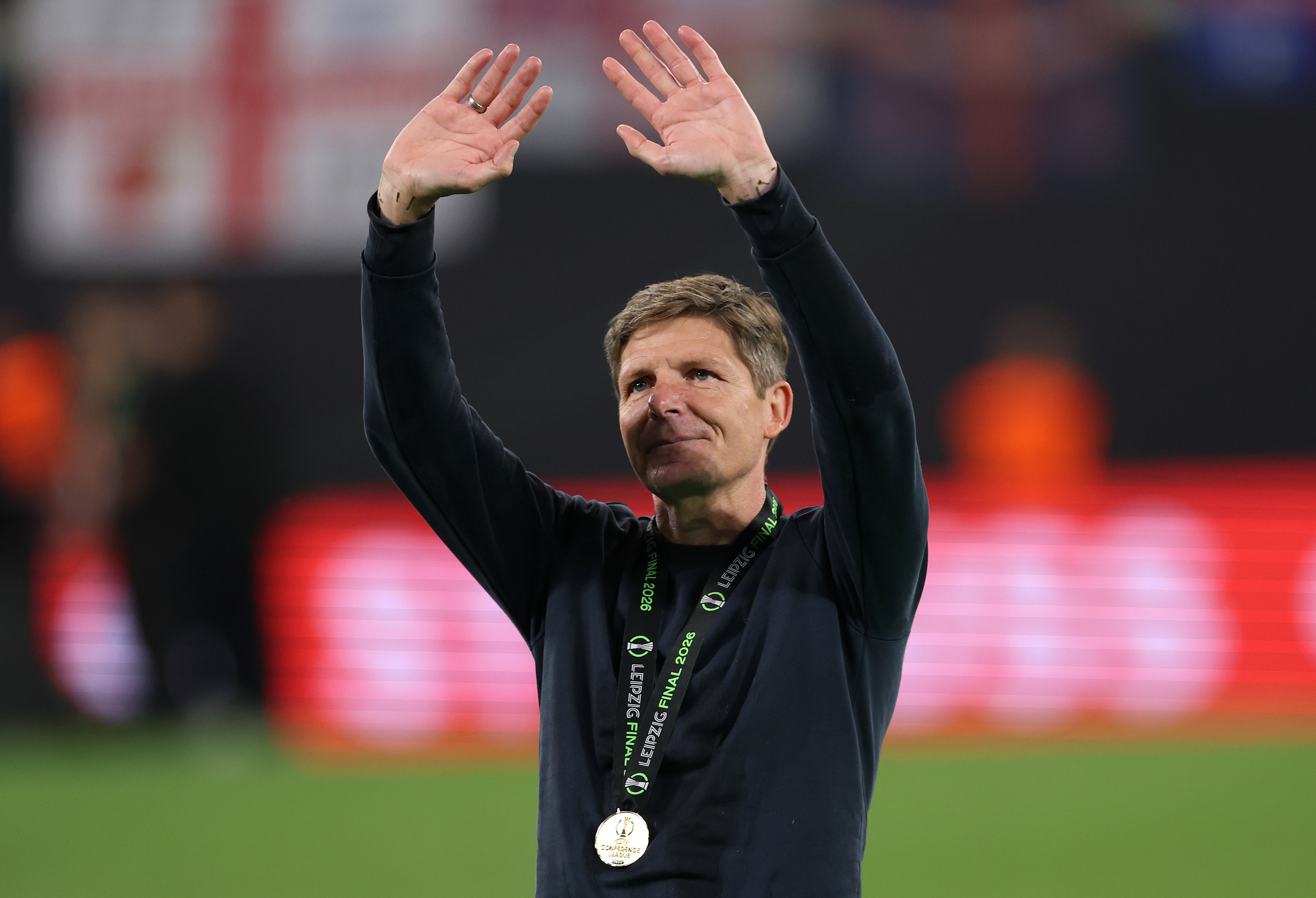 Oliver Glasner departs Crystal Palace having won the FA Cup, Community Shield and now the Uefa Conference League