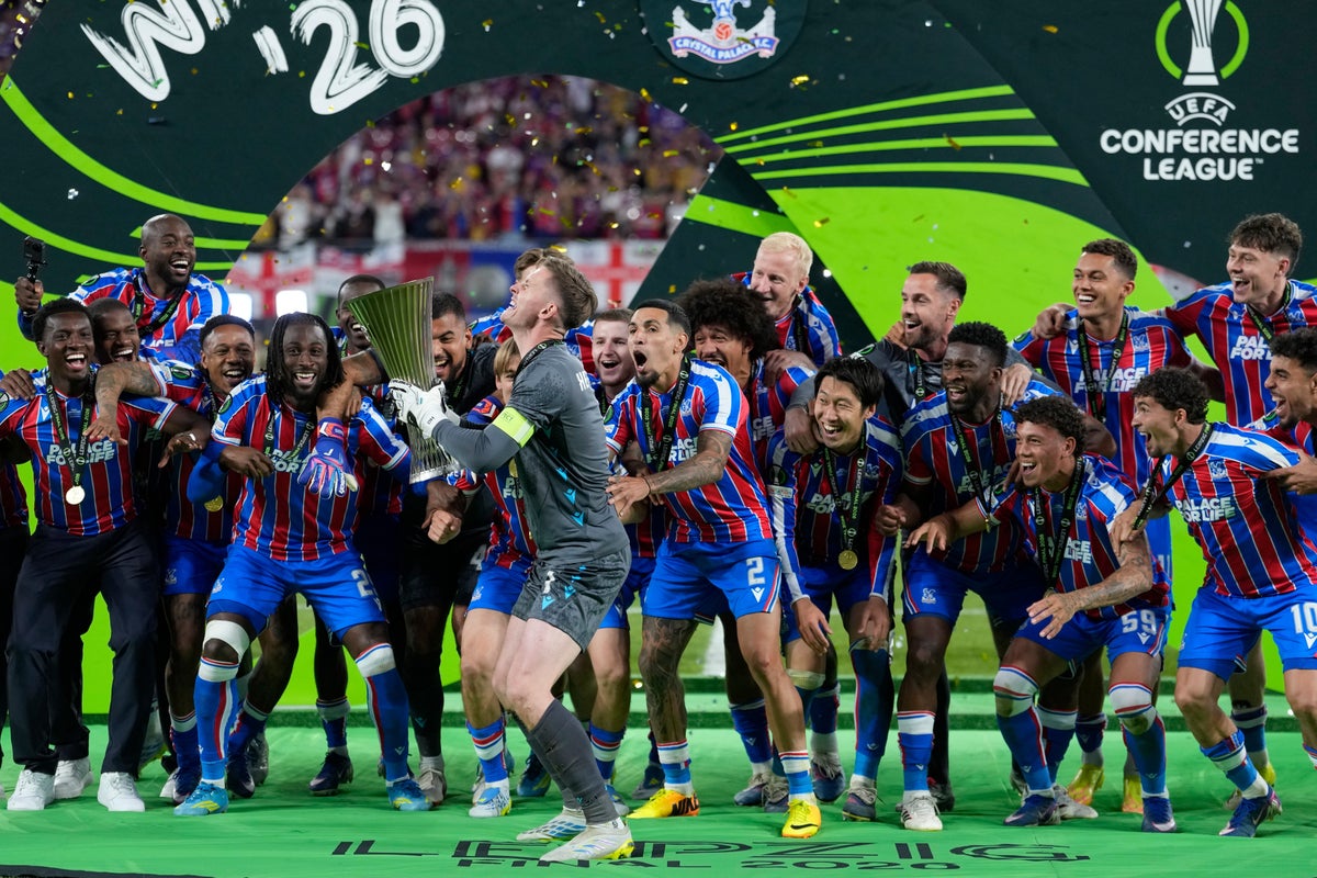 Crystal Palace secure first European trophy with Conference League glory