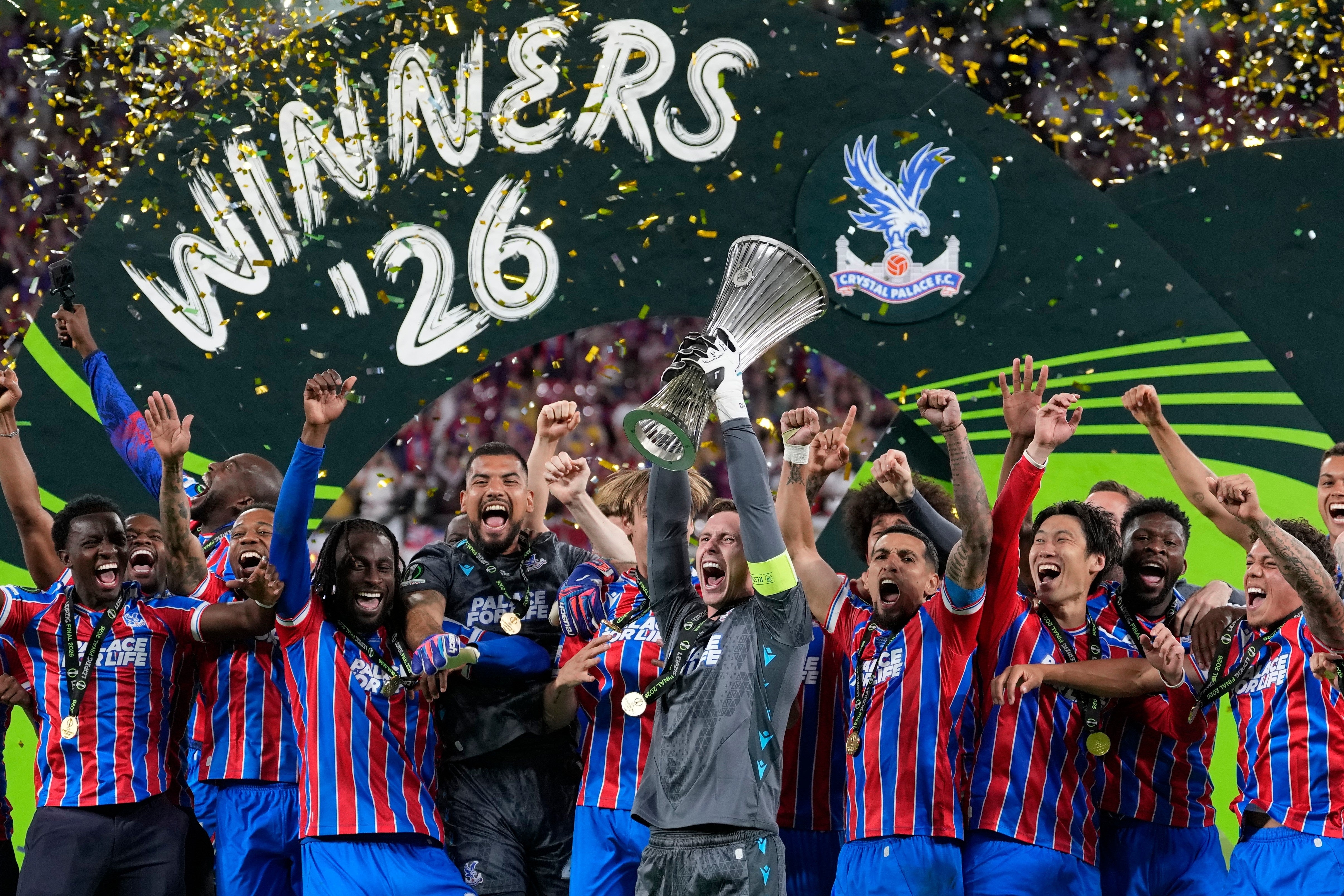 Crystal Palace won the 2026 Conference League in Leipzig