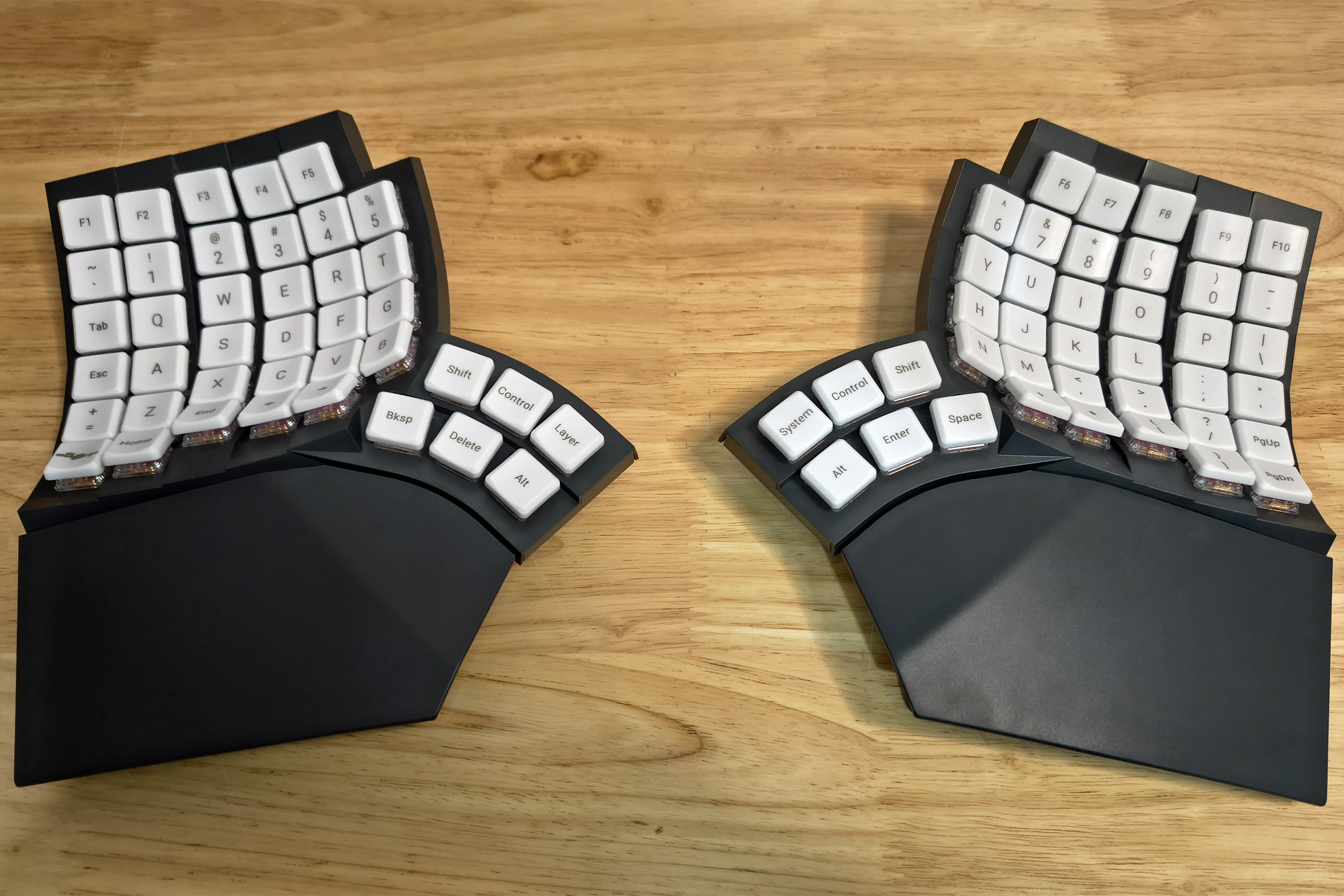 This design reduces the risk of RSI (Stuart Pritchard/The Independent)