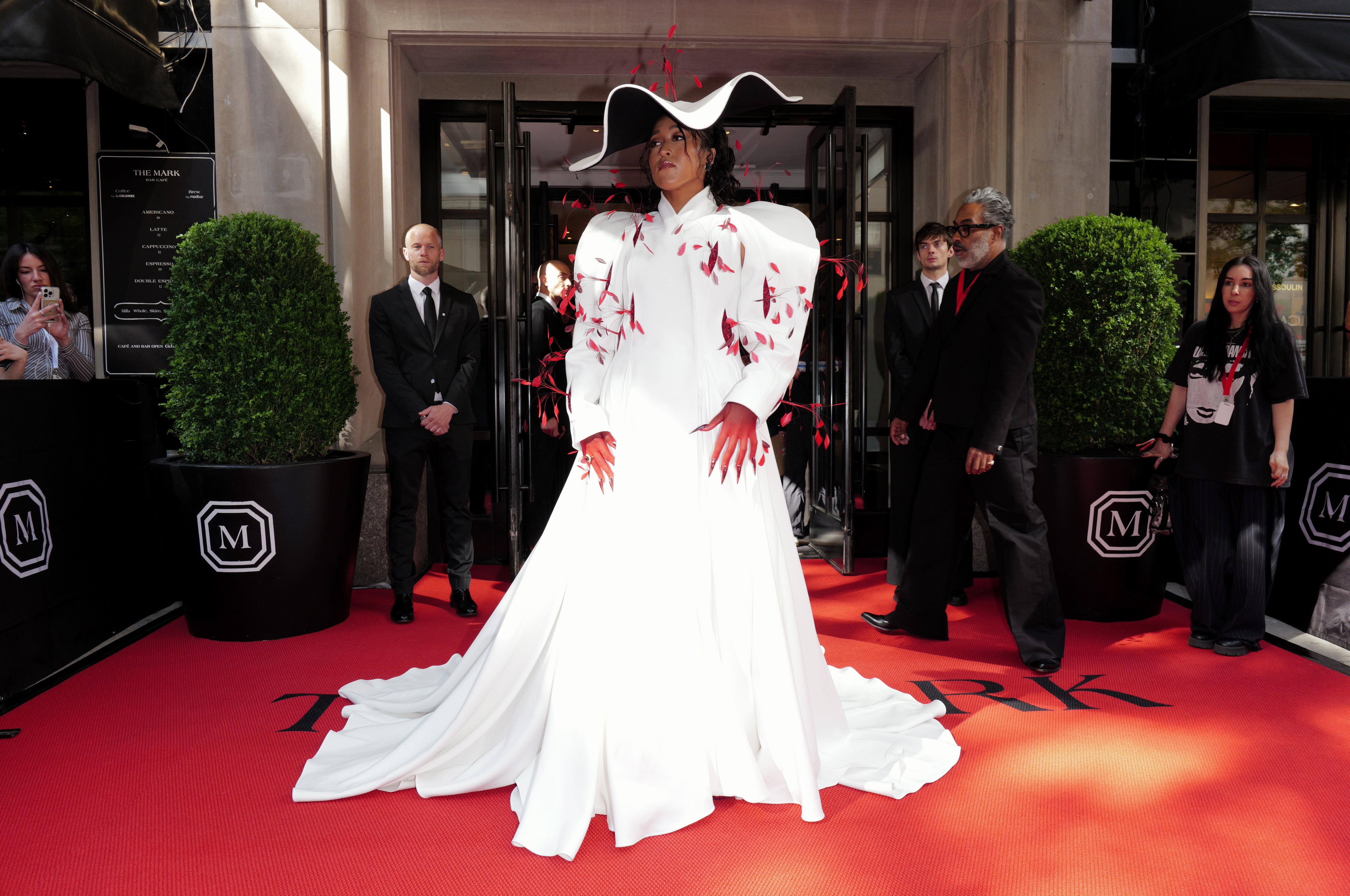 Naomi Osaka at the Met Gala