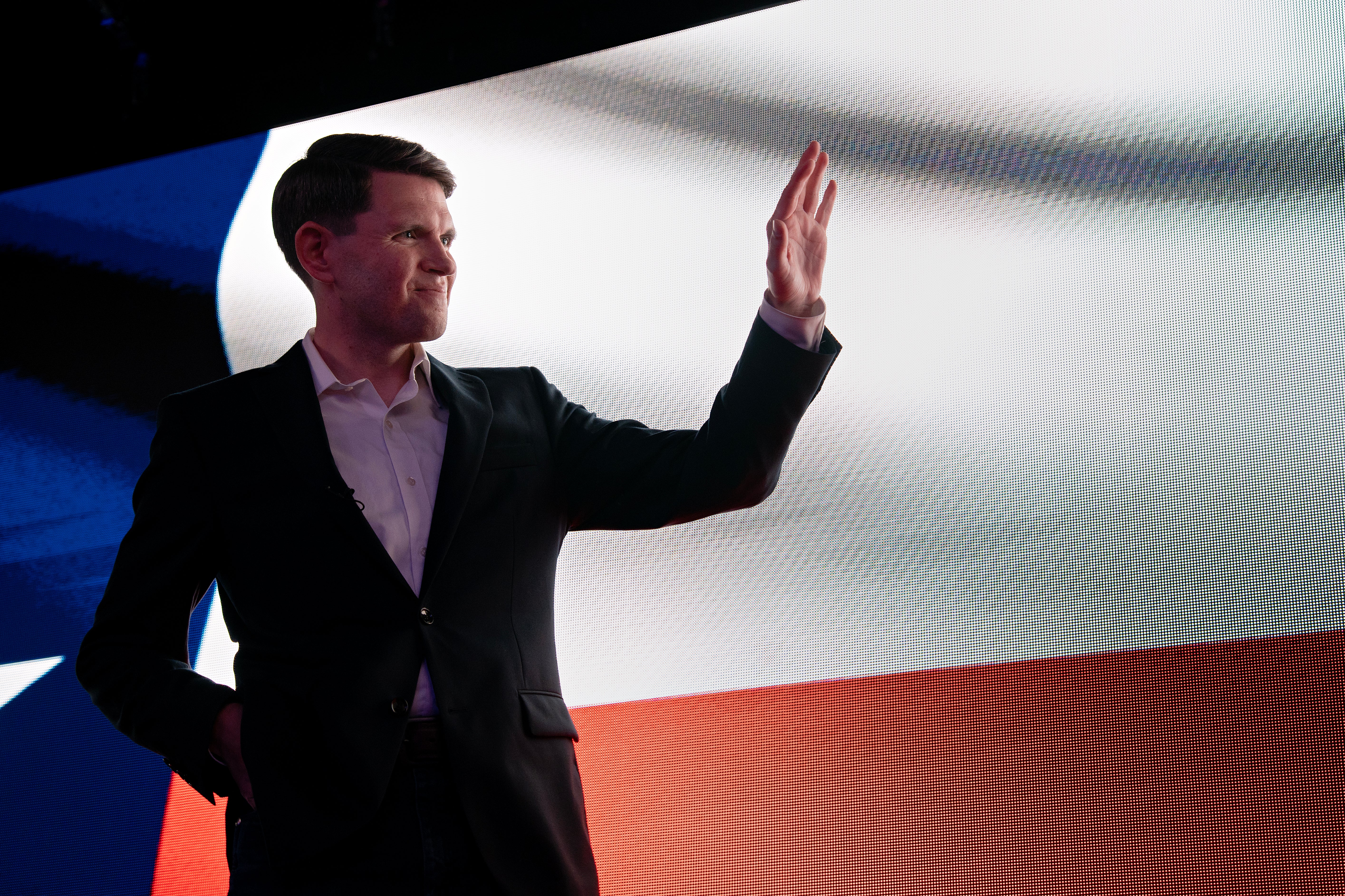 Texan Democratic Senate Candidate James Talarico was labeled as 'transgender' by Ms Miller's husband