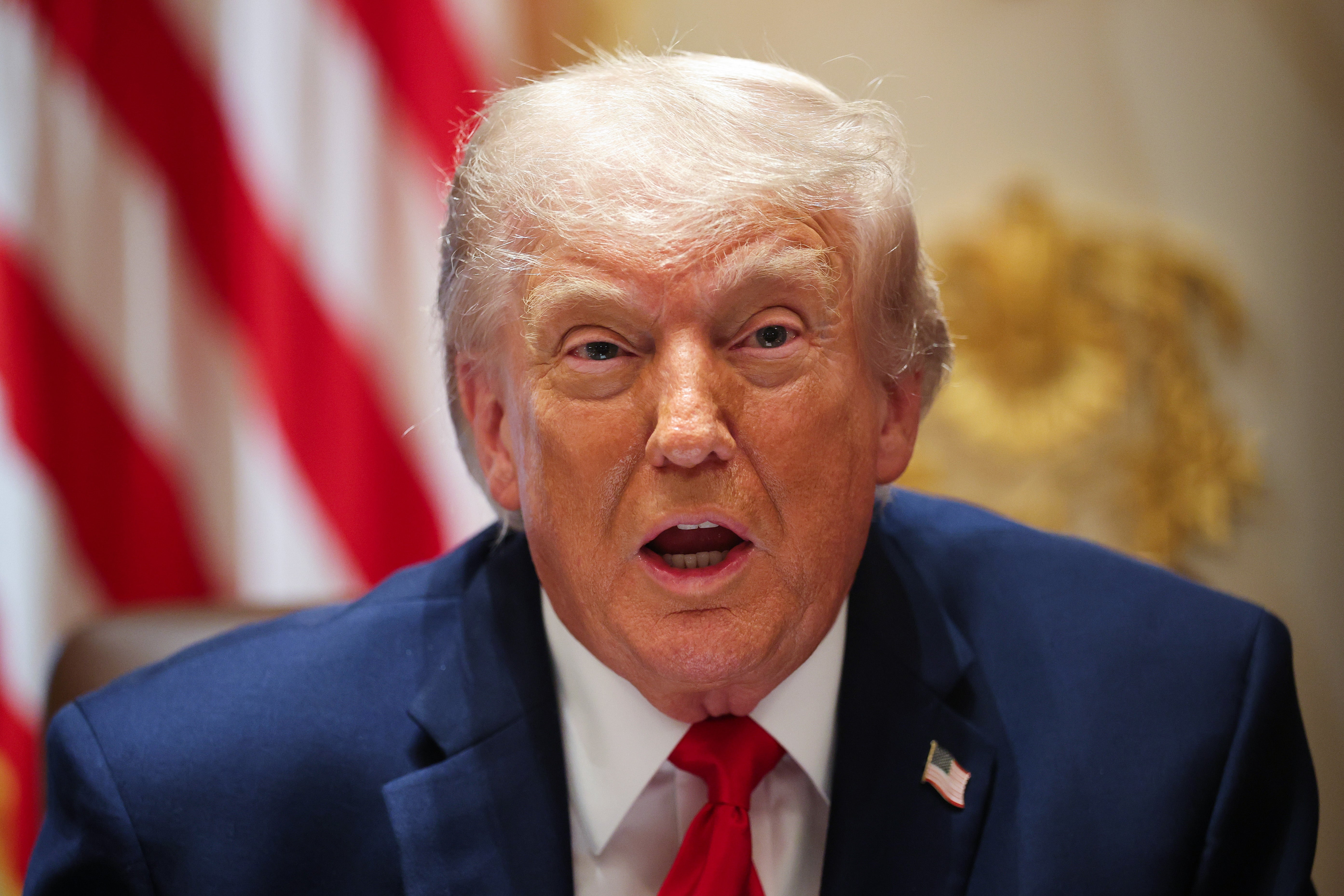 President Trump suggested that Middle Eastern countries involved in ending the war in Iran could sign up to the Abraham Accords