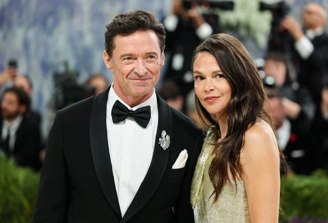 Hugh Jackman and Sutton Foster