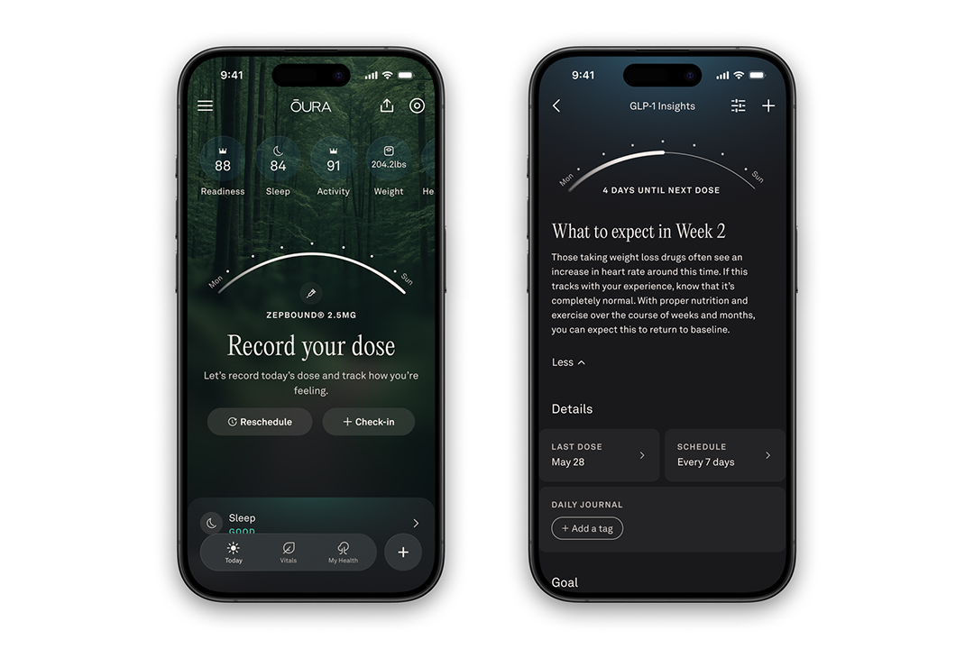 It looks ike a GLP-1 insights feature will be coming to the app (Oura)