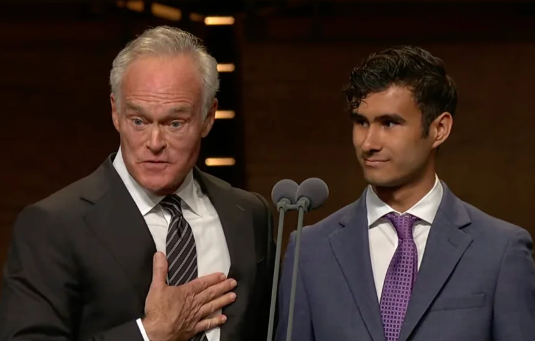 CBS student scholarship winner hits out at network during News Emmys: ‘Direction stains legacy of Mike Wallace’